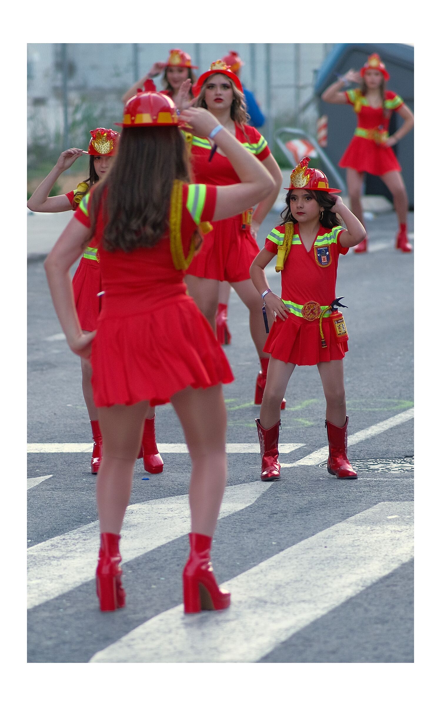 Carnaval fire brigade