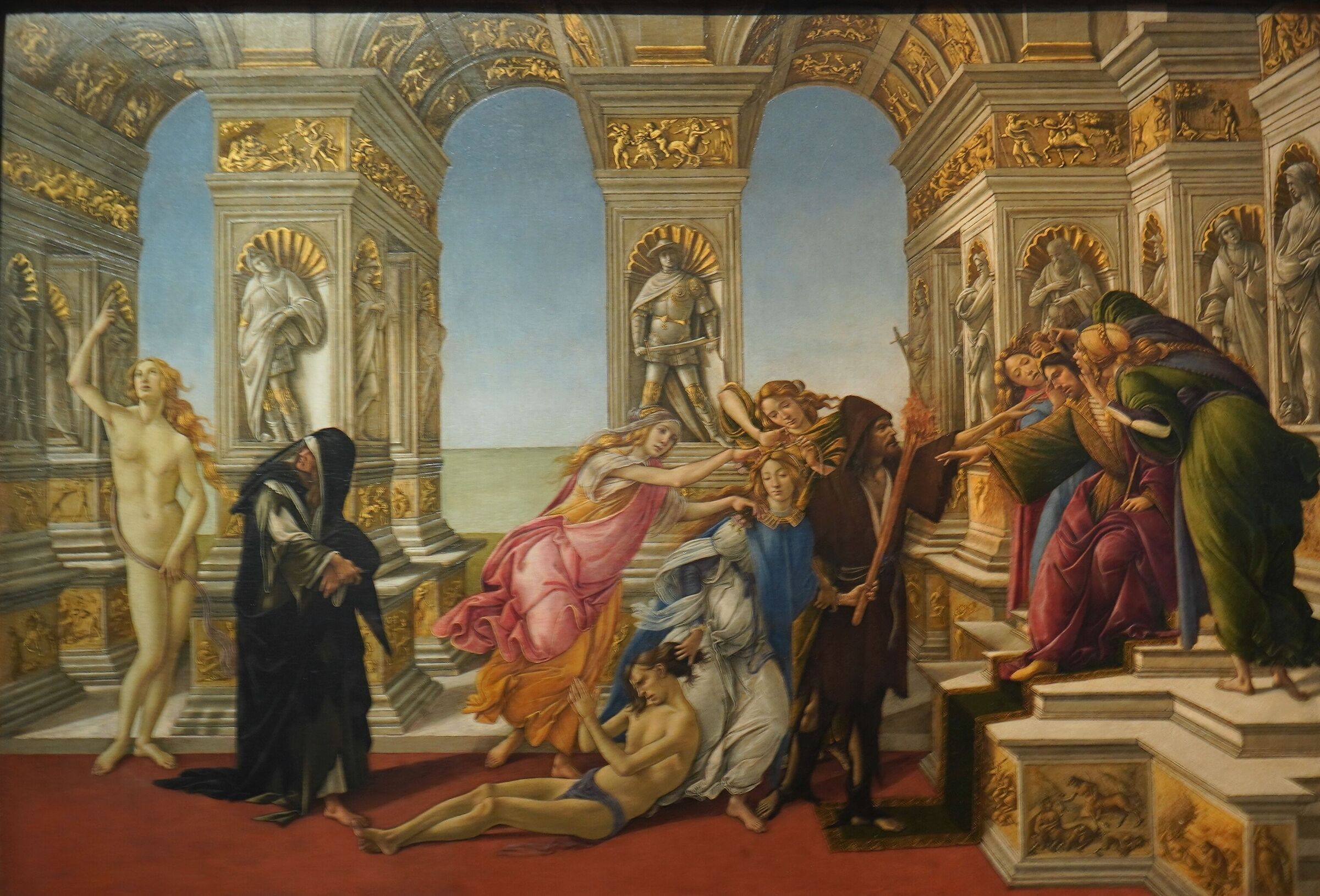 Botticelli - The Calumny (c. 1494)