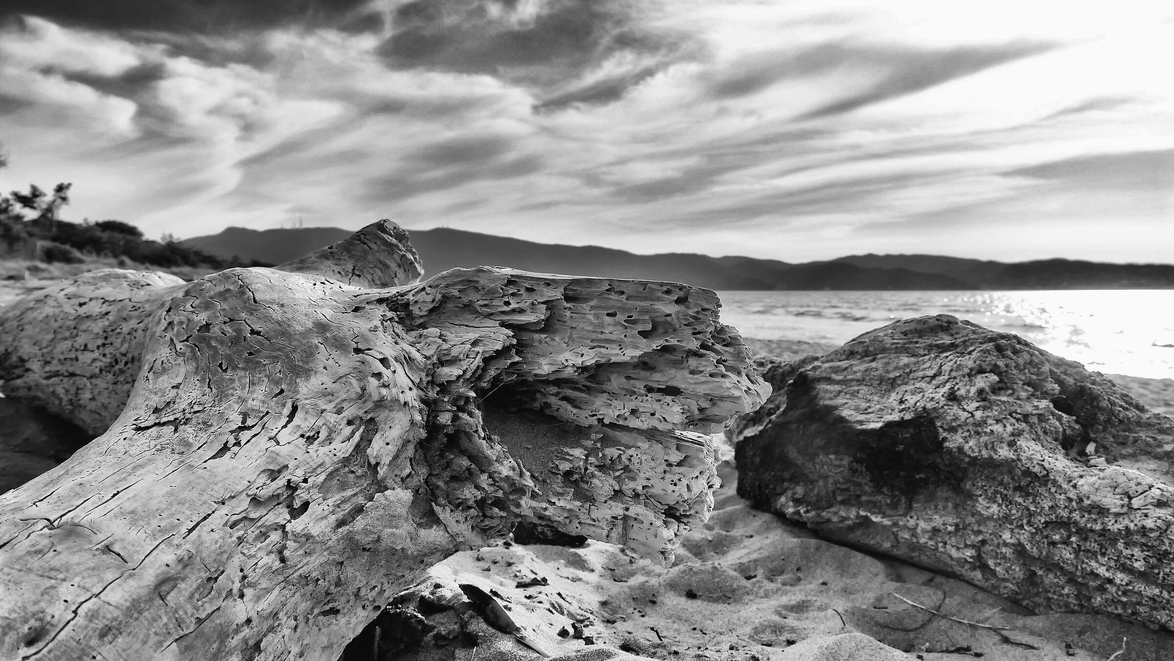 Una spiaggia in Toscana