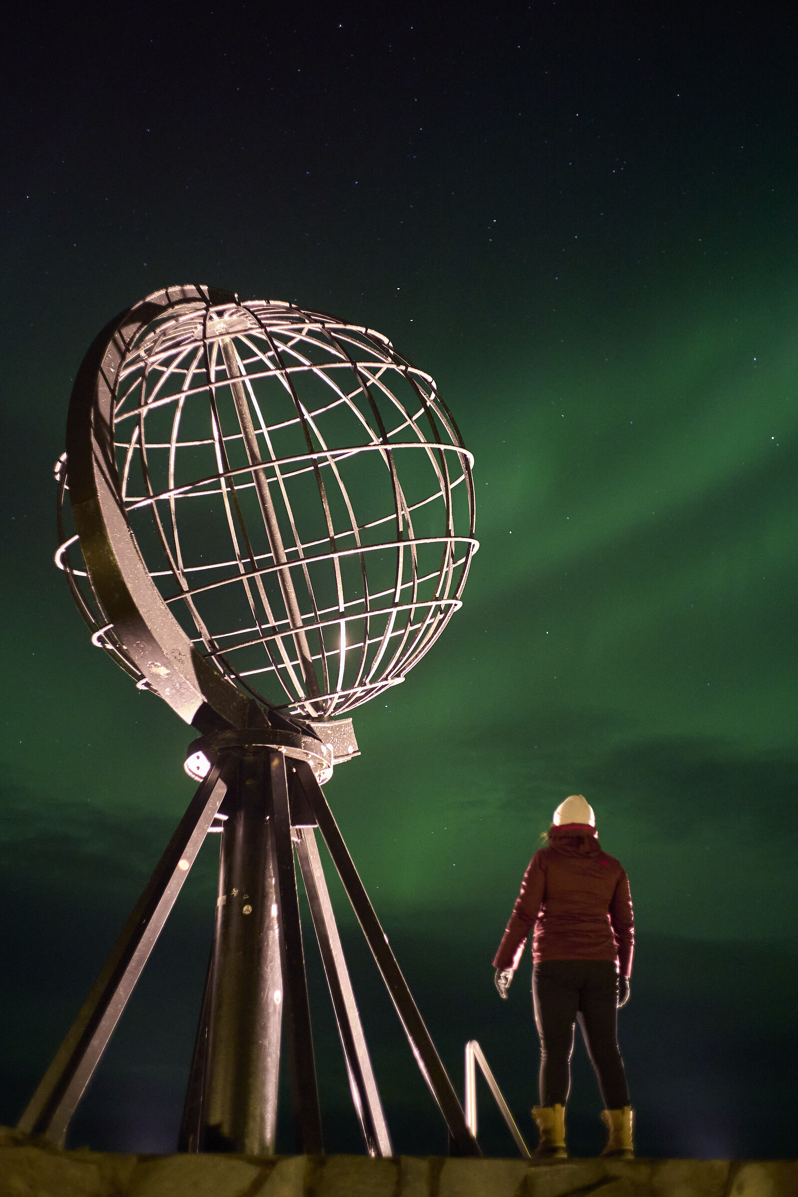 North Cape northern lights
