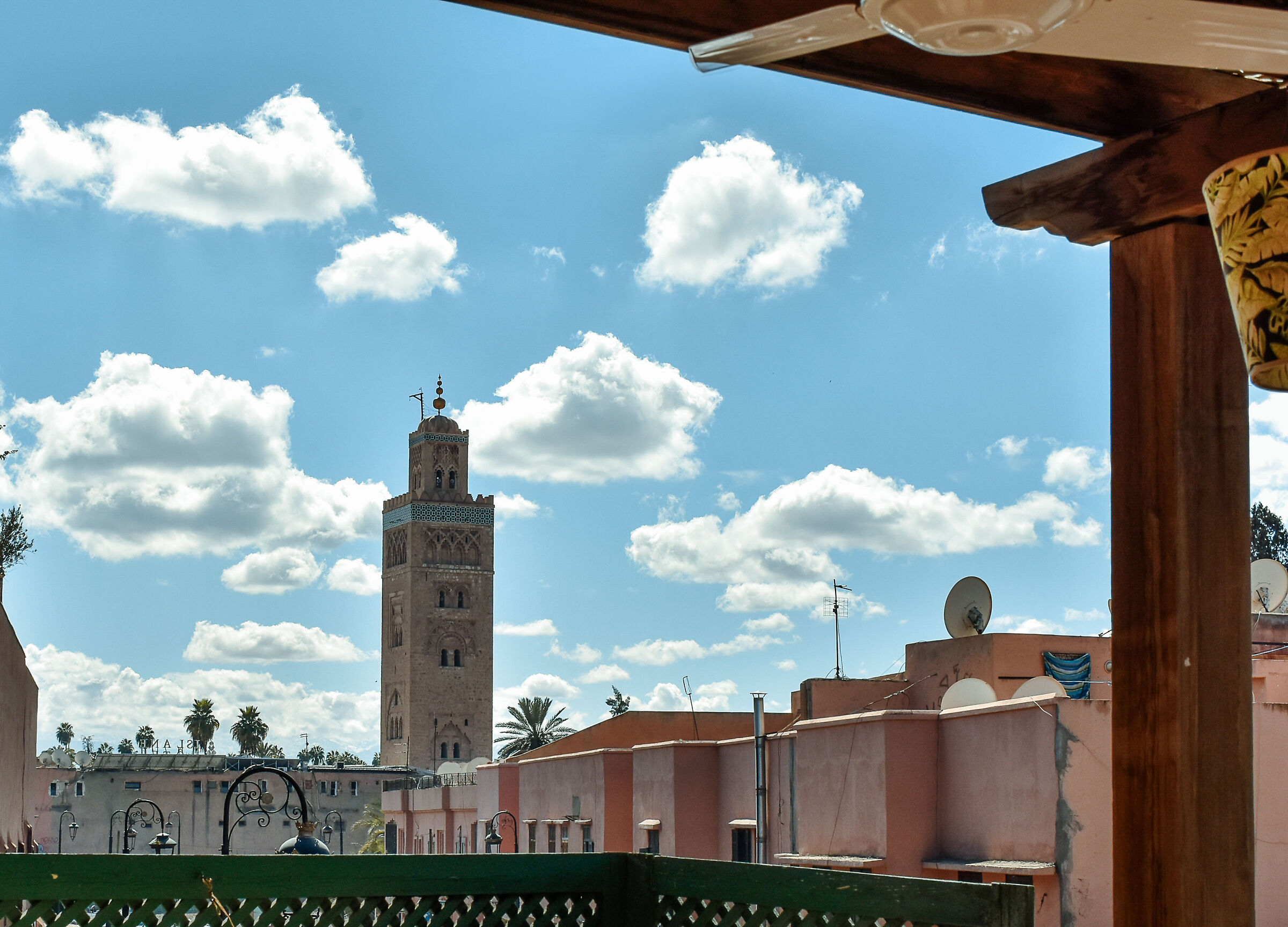 The medina from the window (Marrakech)
