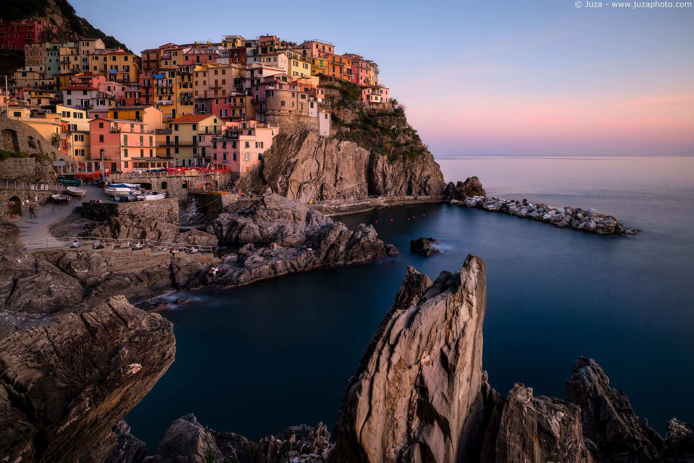 Manarola, after sunset