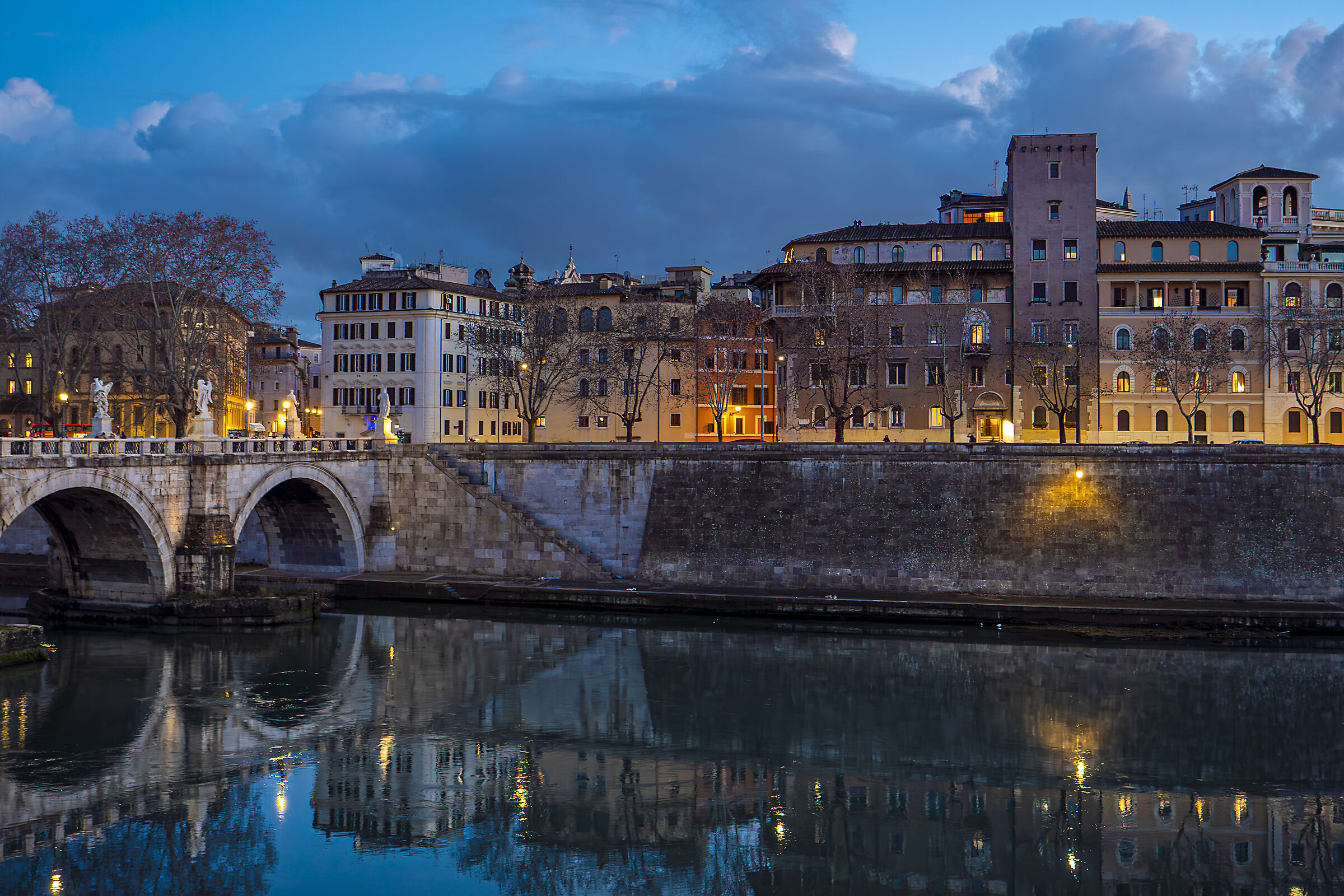 Verso il Ponte Sant' Angelo