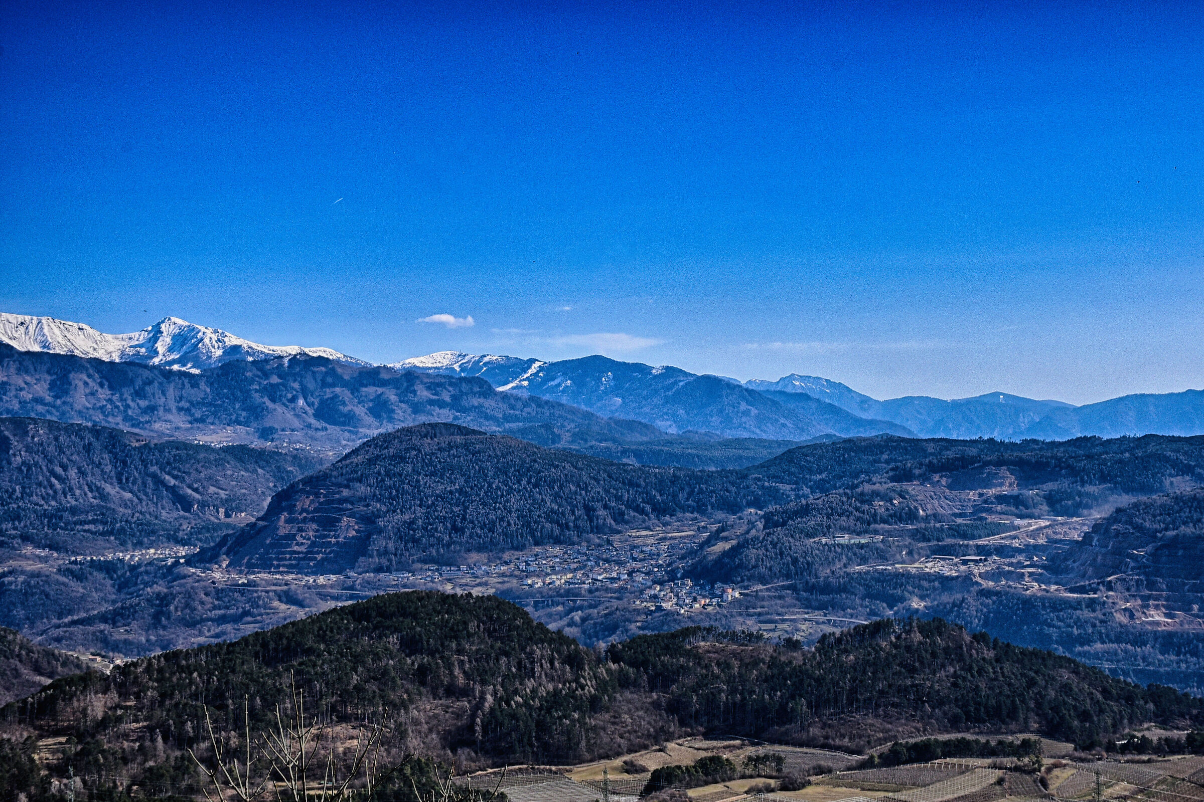 Val di Cembra From Monte Corona