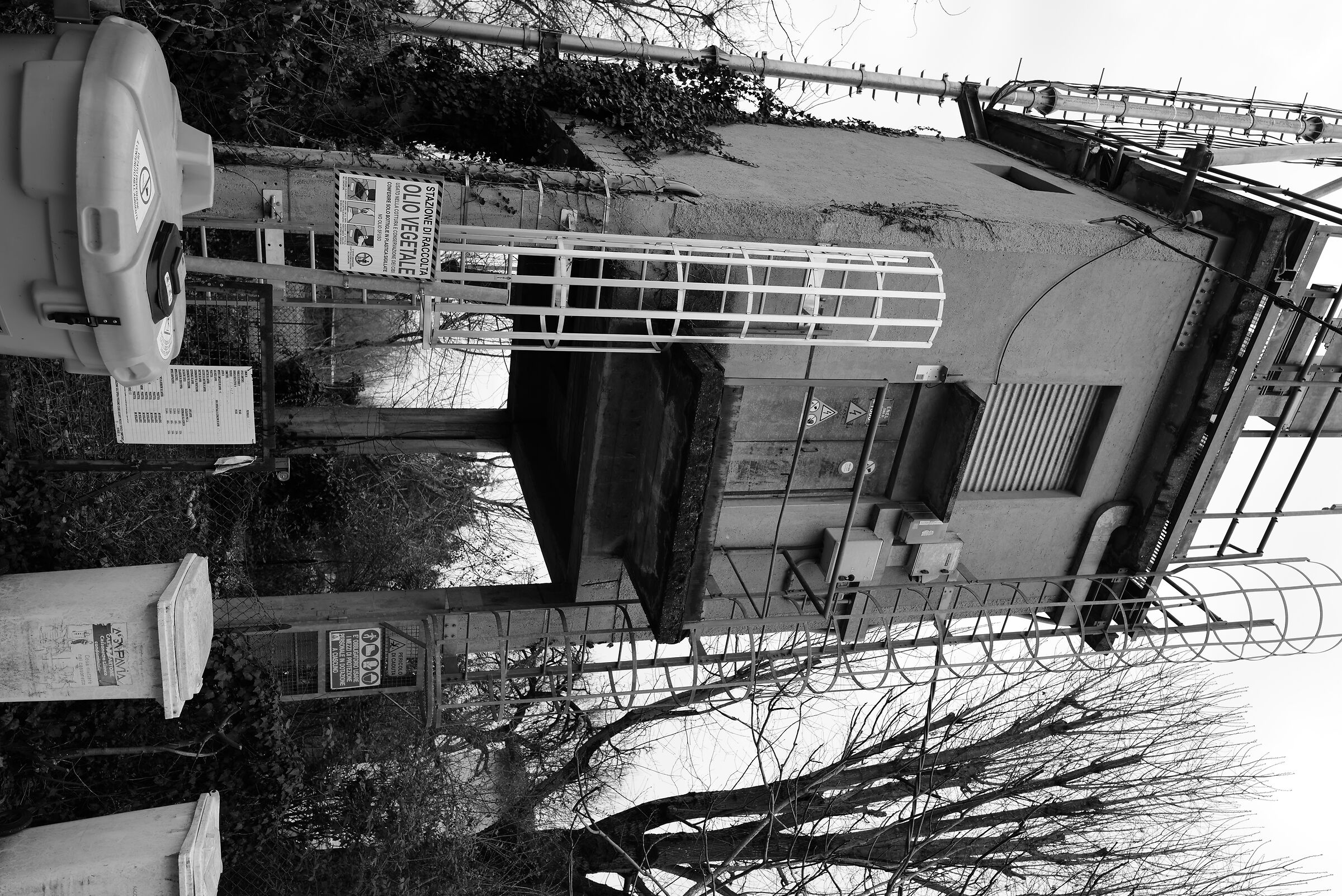 La cabina aspetta la piena