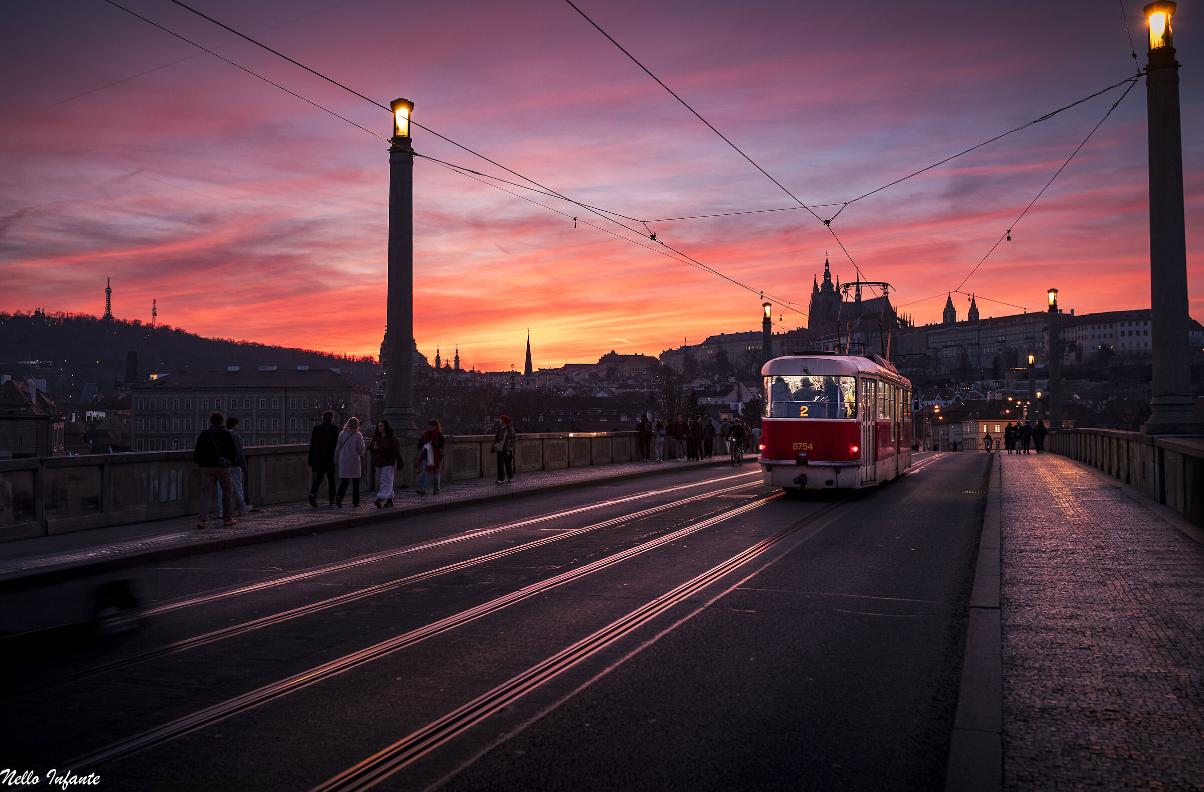 Sunsets in Prague...