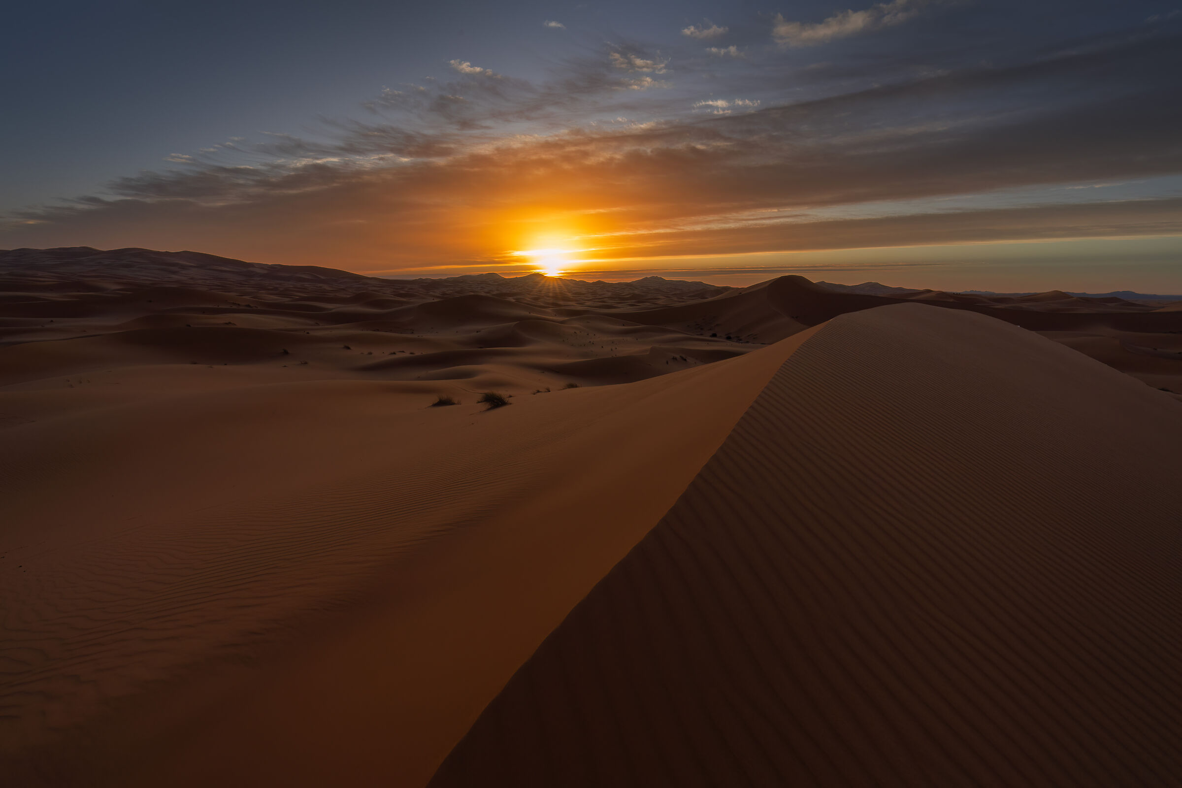 Sahara sunrise