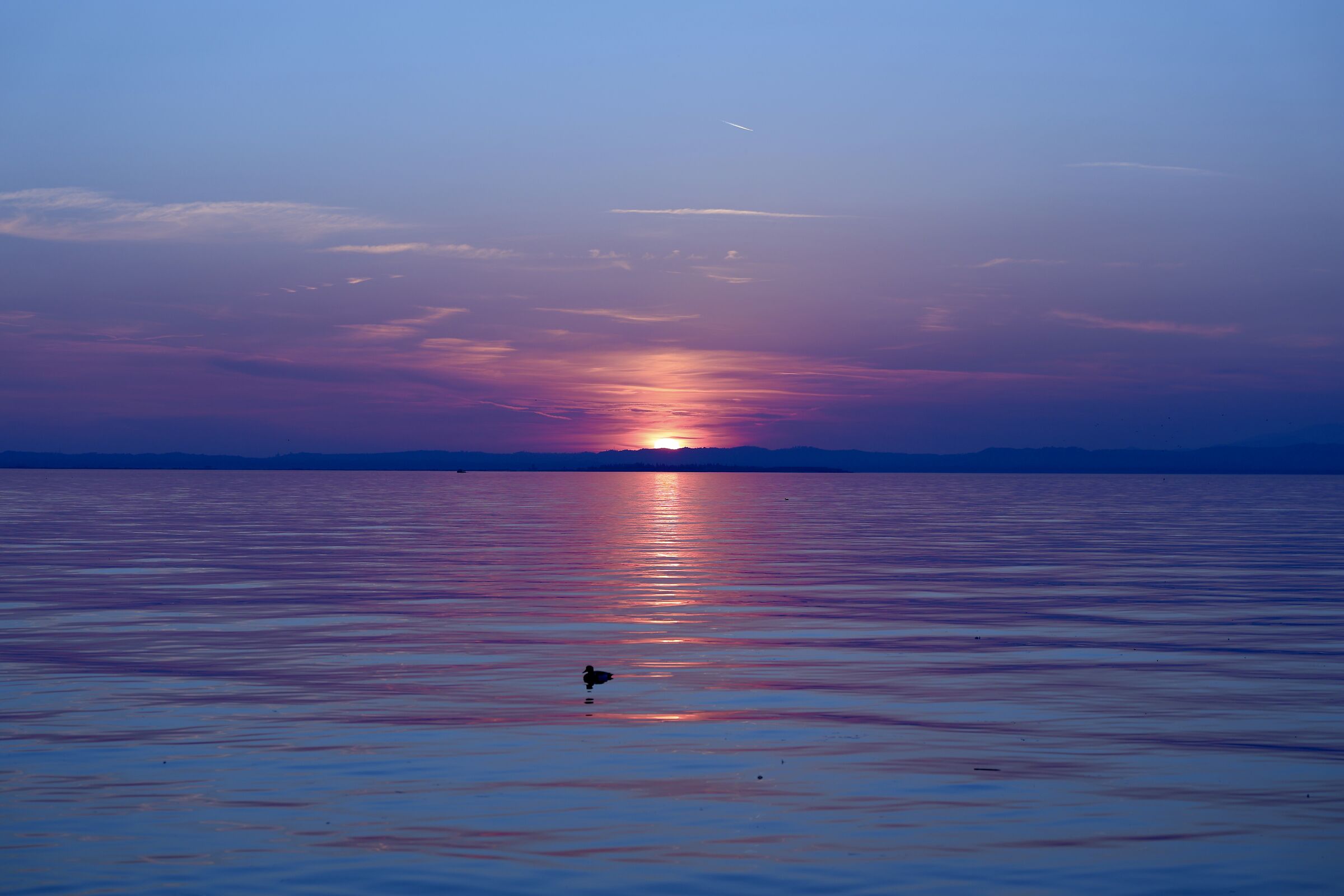 tramonto a lazise