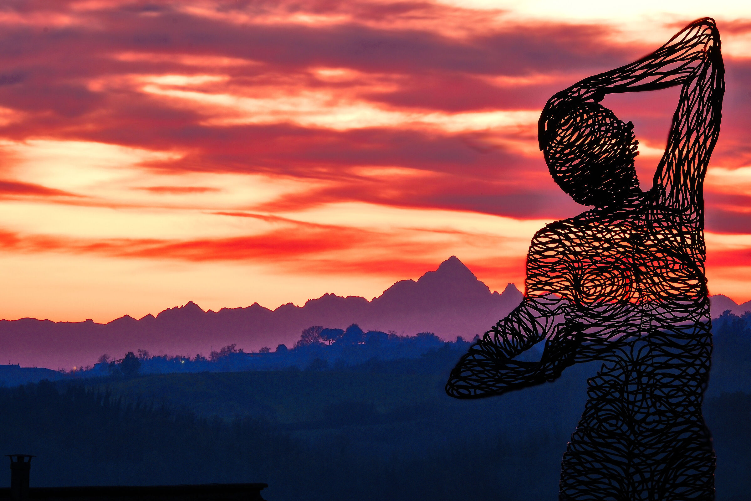 Wiregirl and Monviso