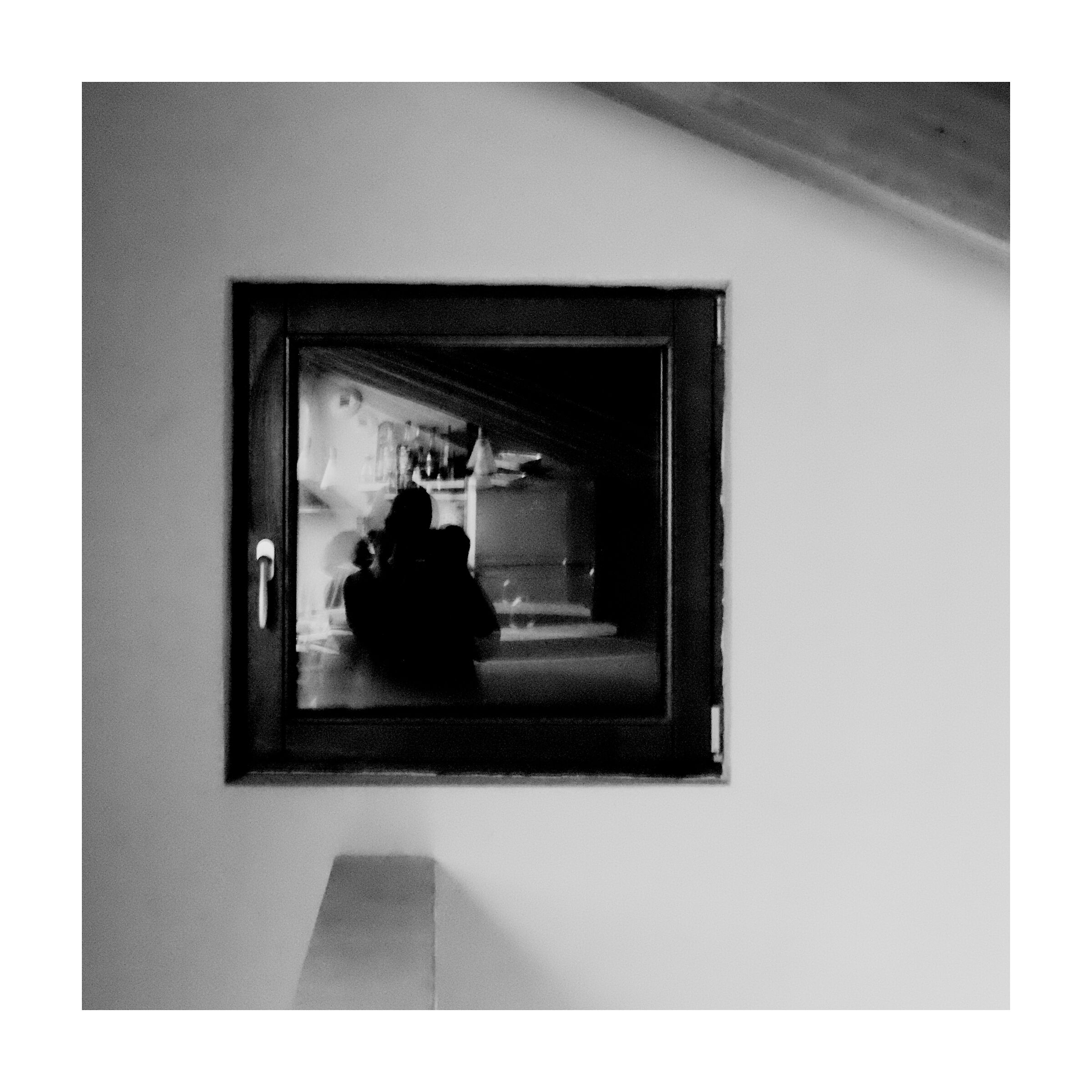 Self portrait on the square