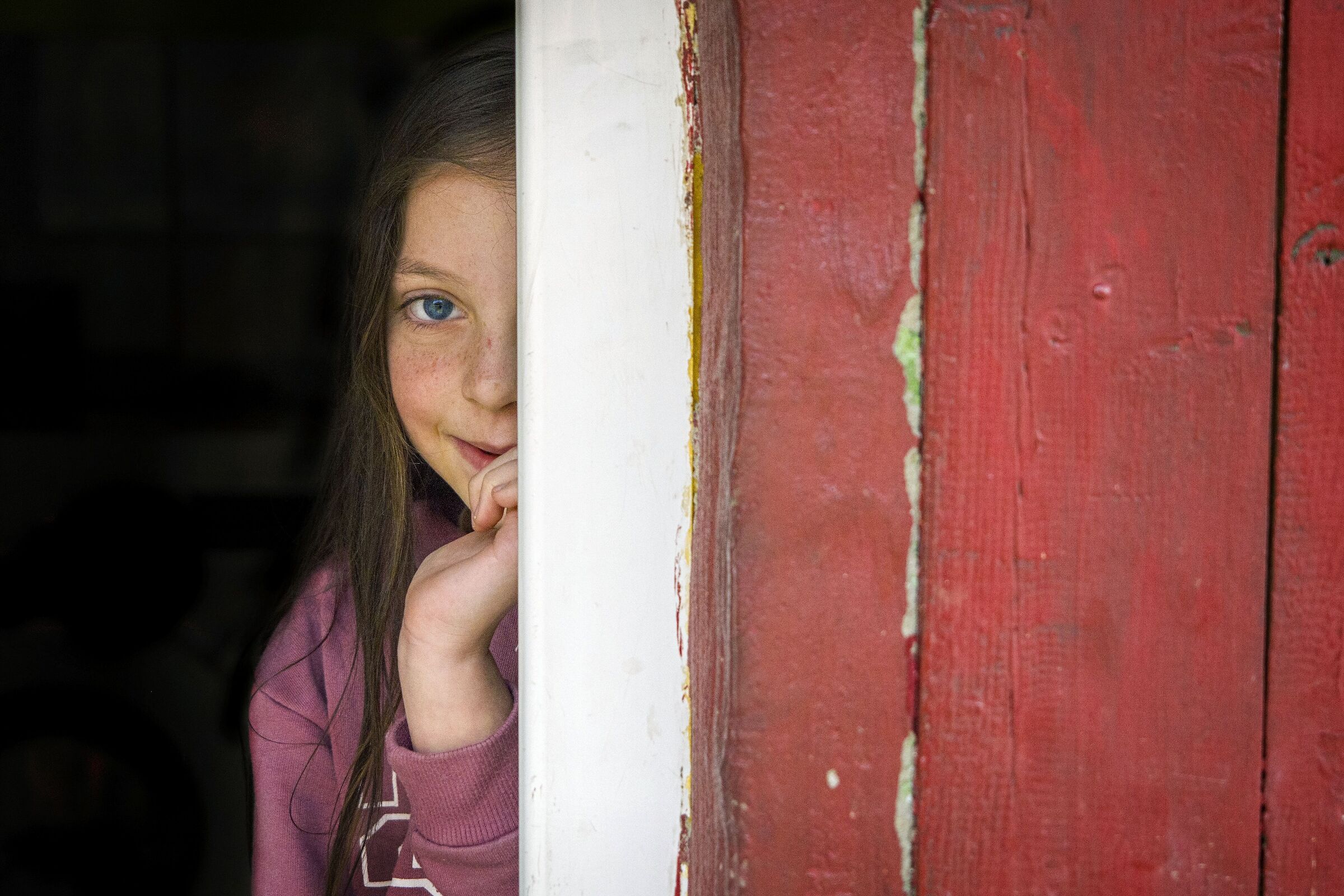 Innocence Behind a Door