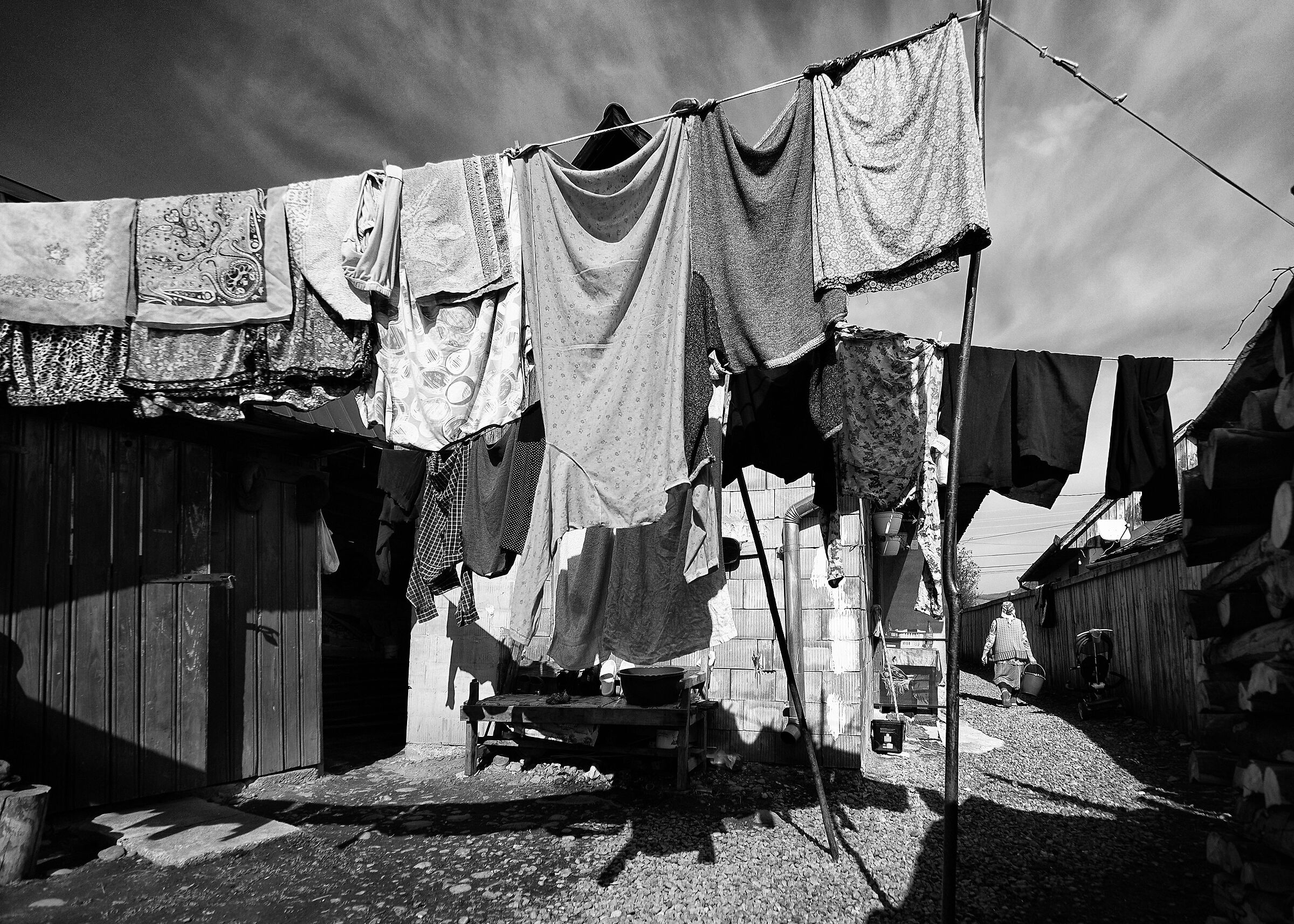 Dove il tempo si stende ad asciugare.