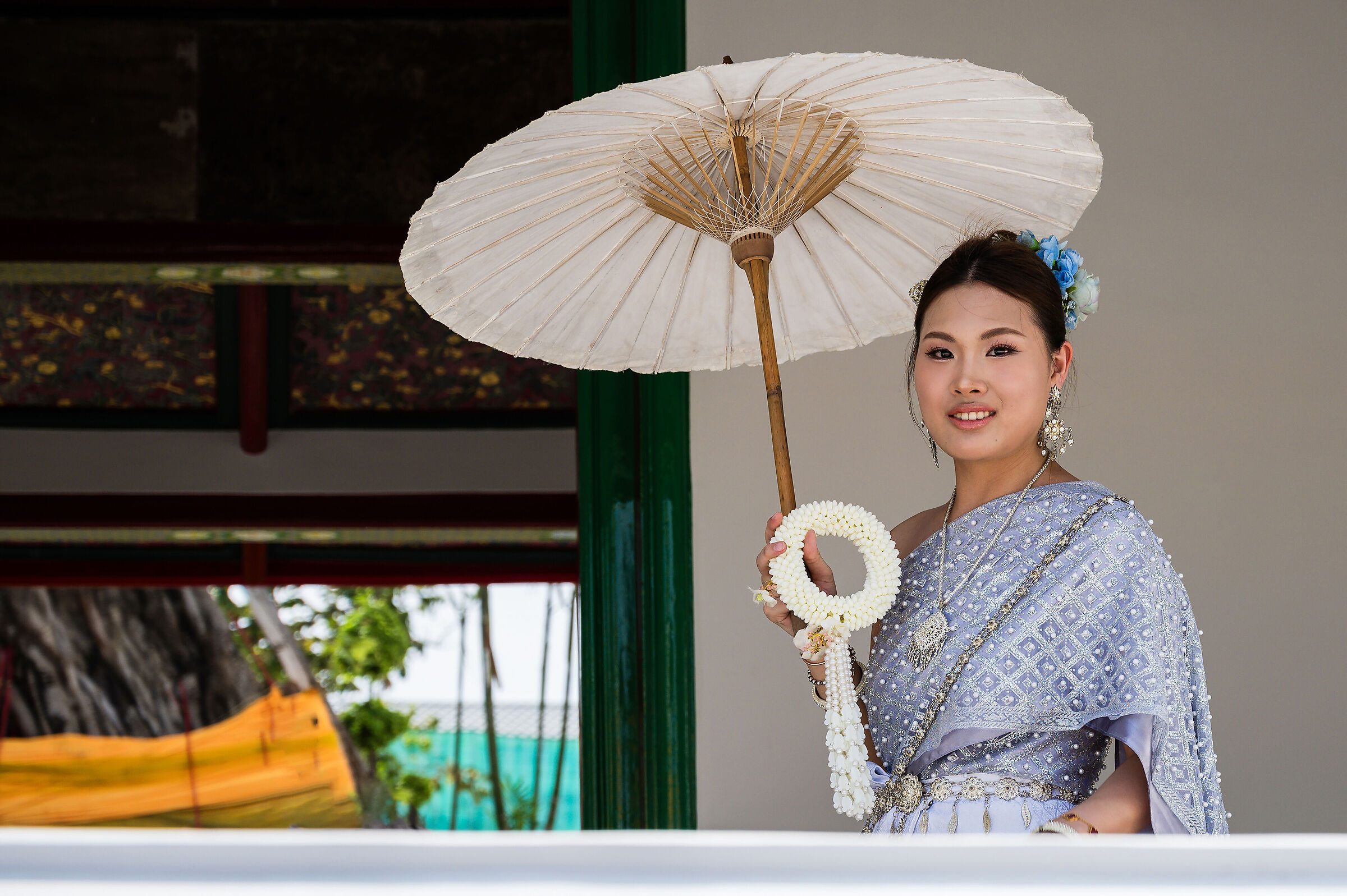 Ragazza con ombrellino