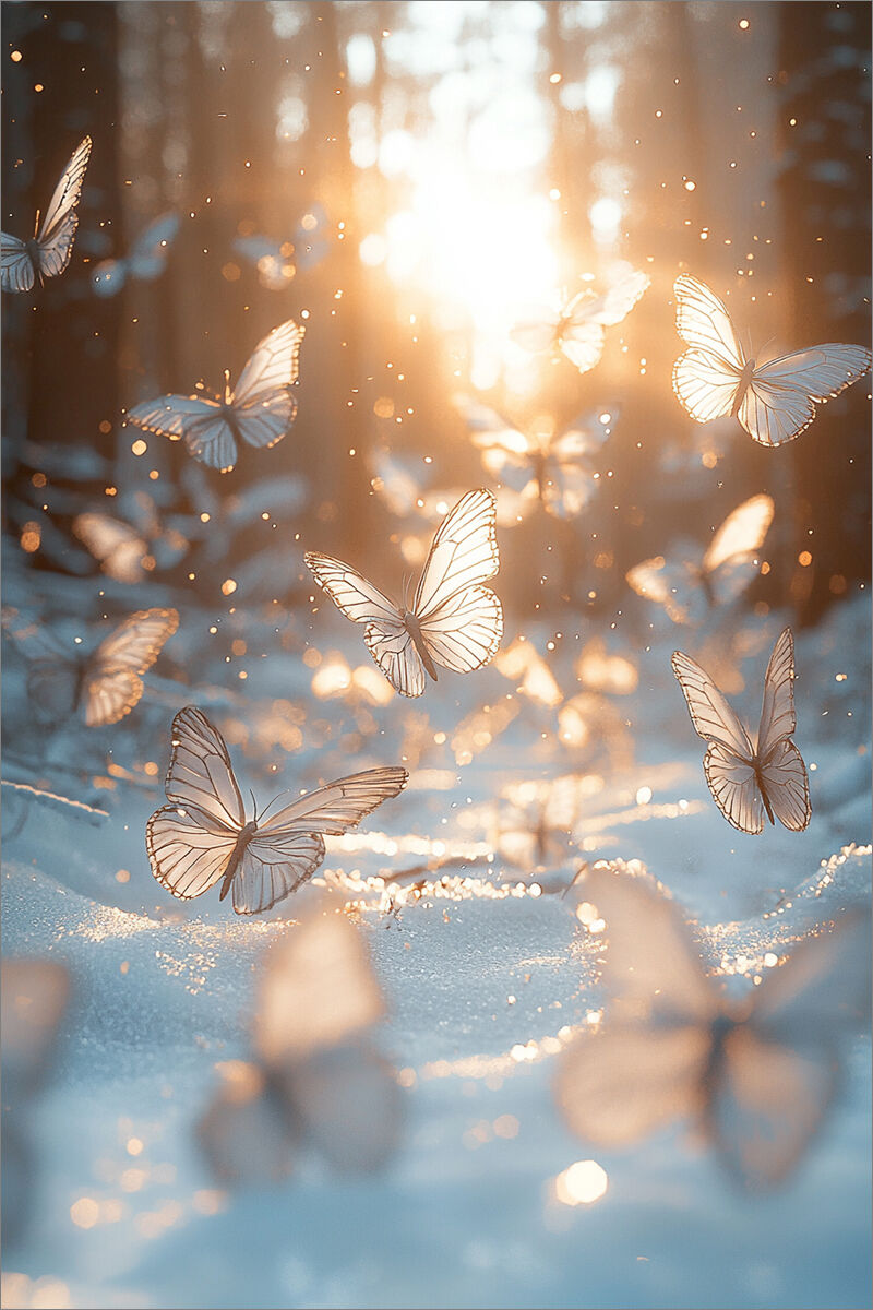 ... And winter flies away