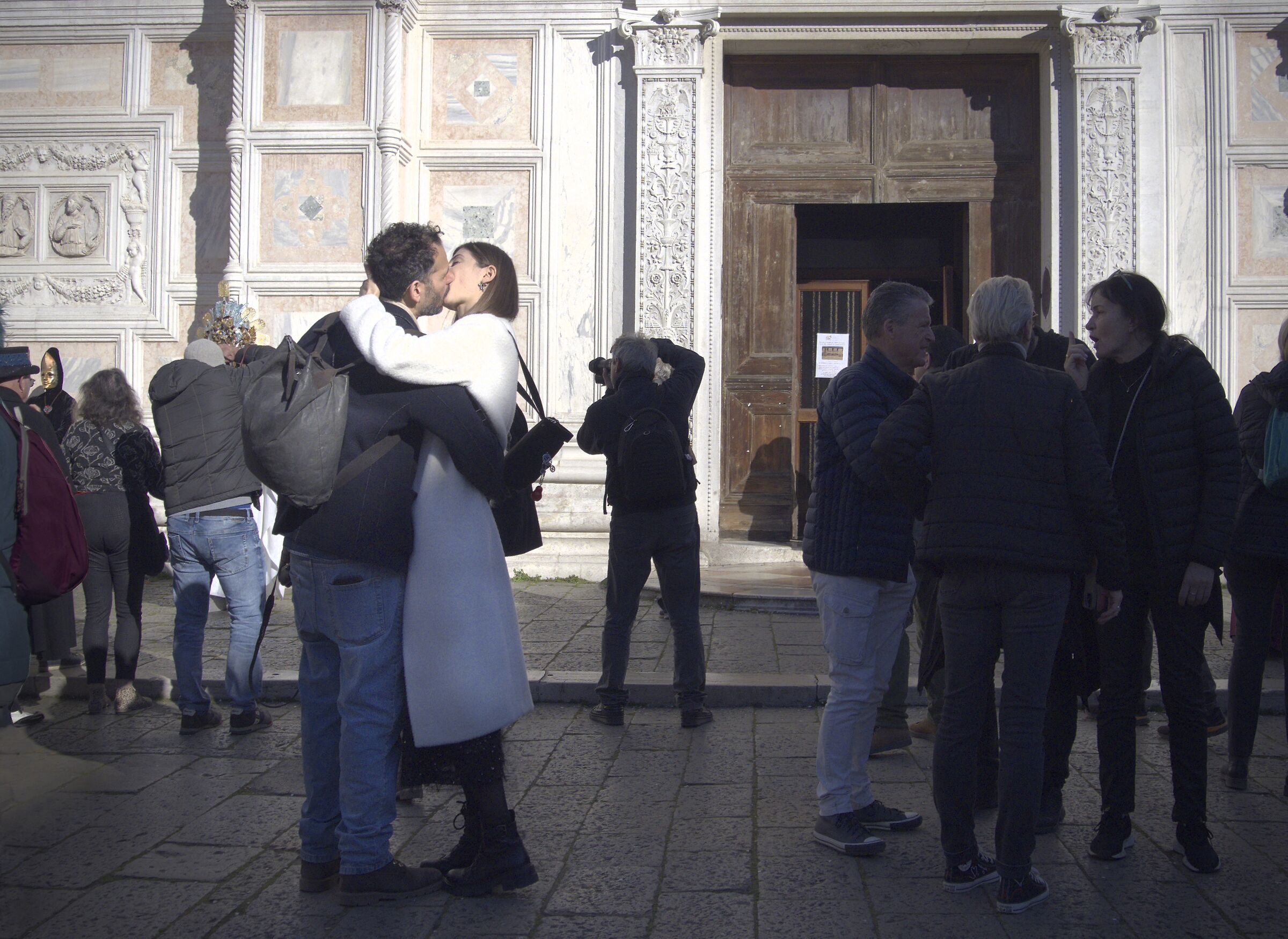 A San Zaccaria, durante il carnevale