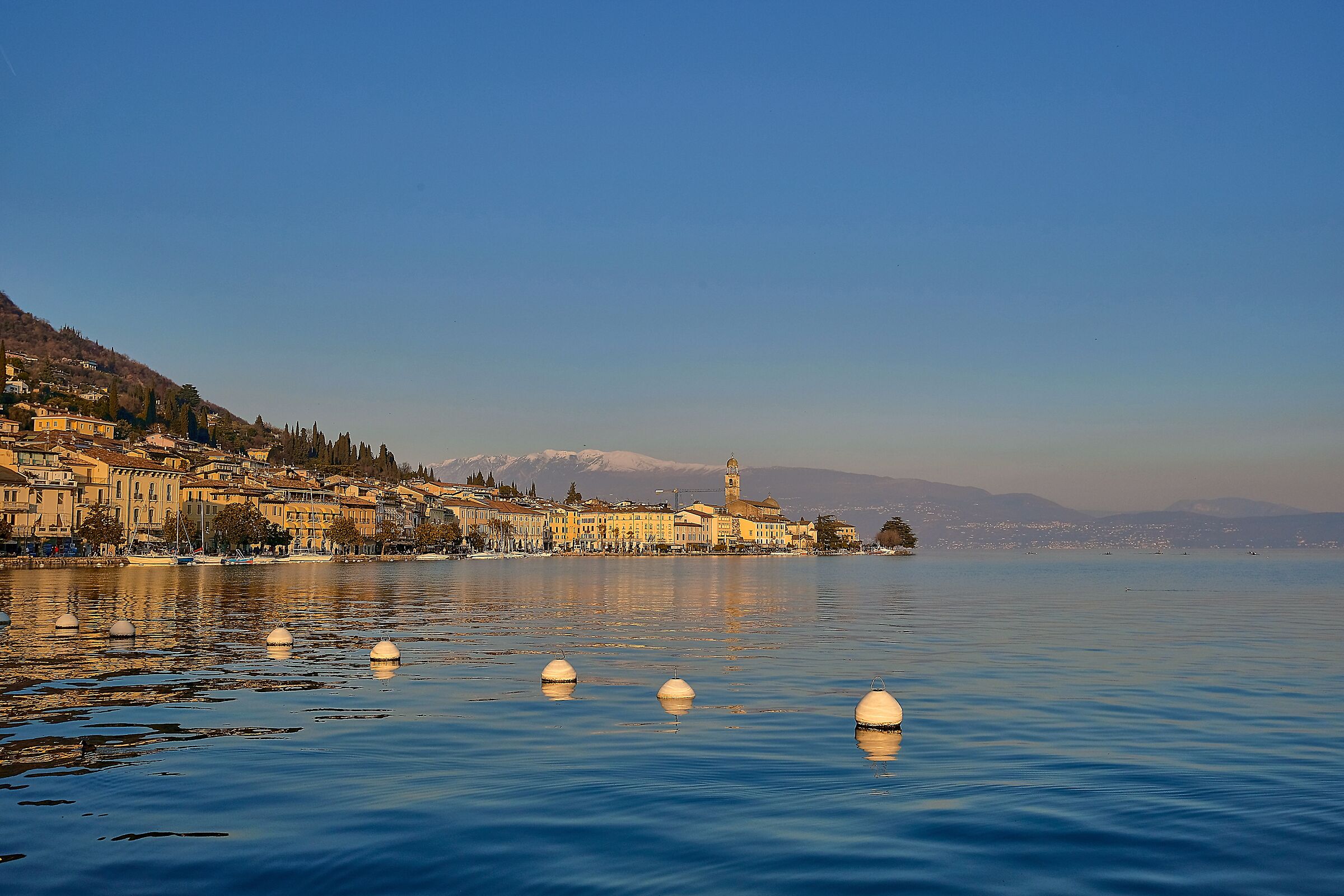 Tramonto a Salò sul Garda