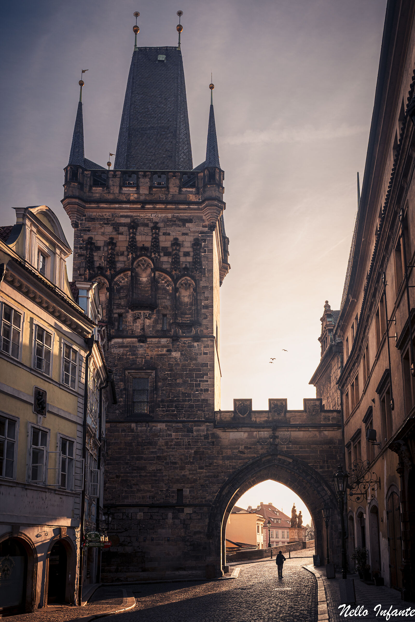 Towards Charles Bridge...