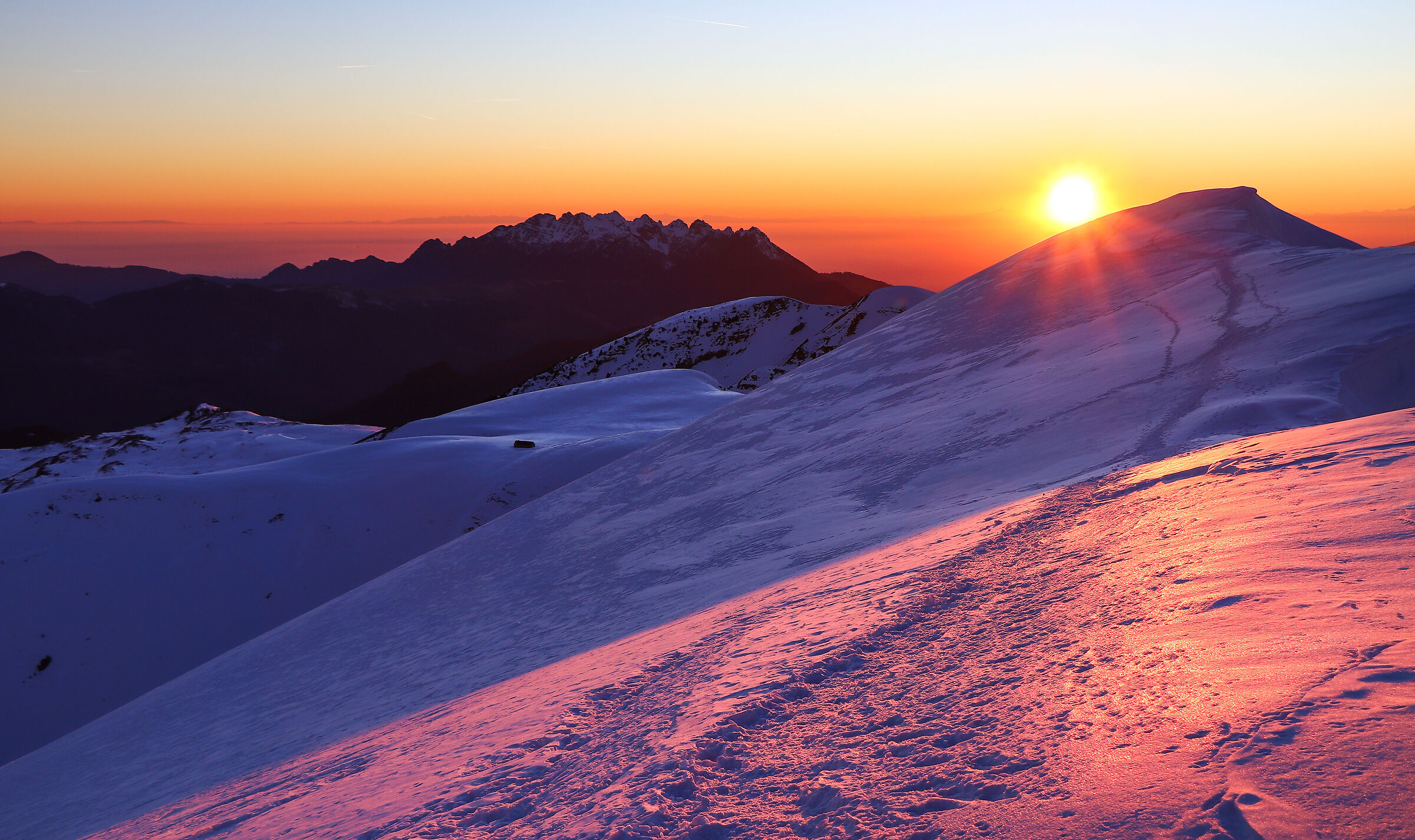 tramonto al pizzo baciamorti