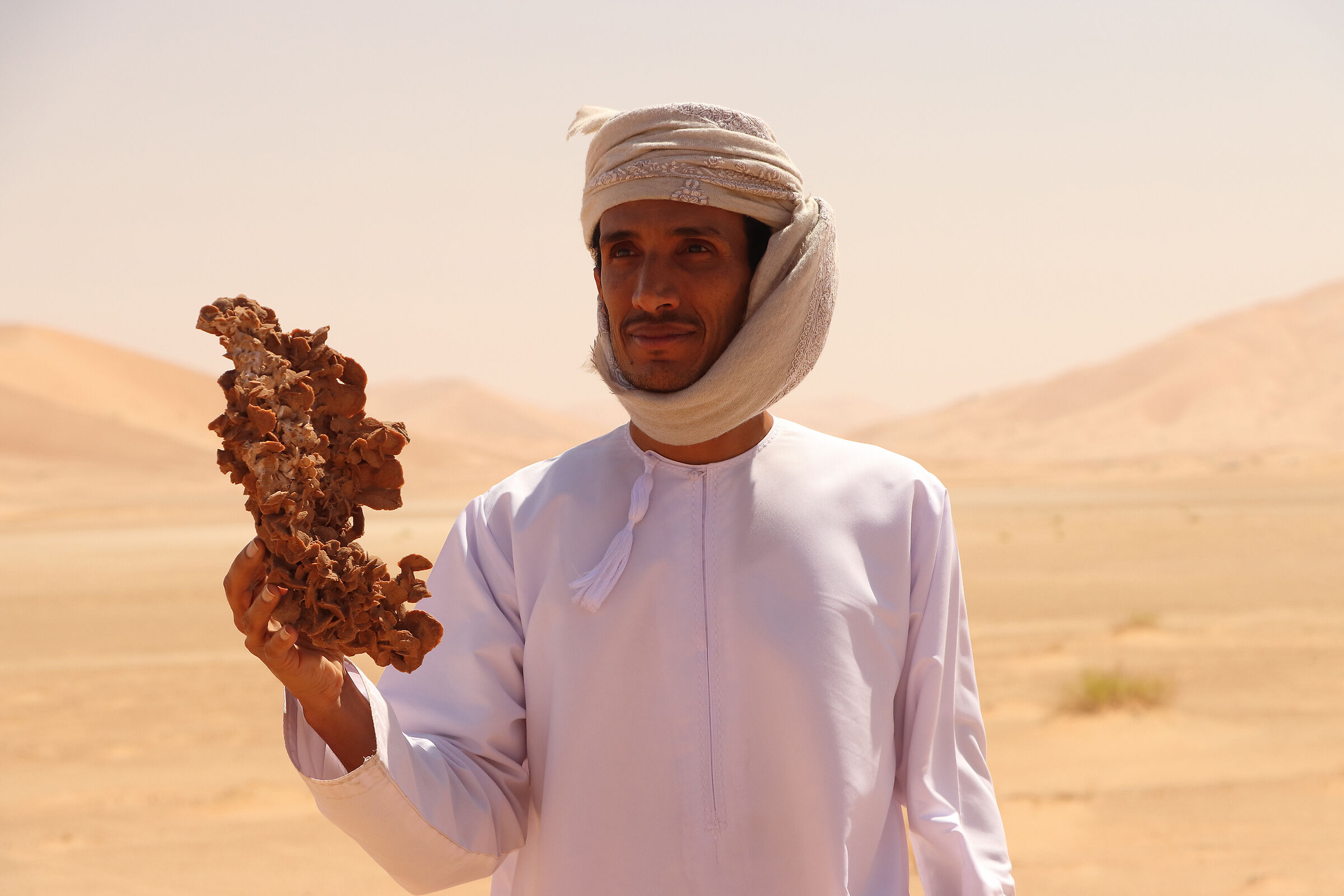 the desert rose (Rub al Khali)