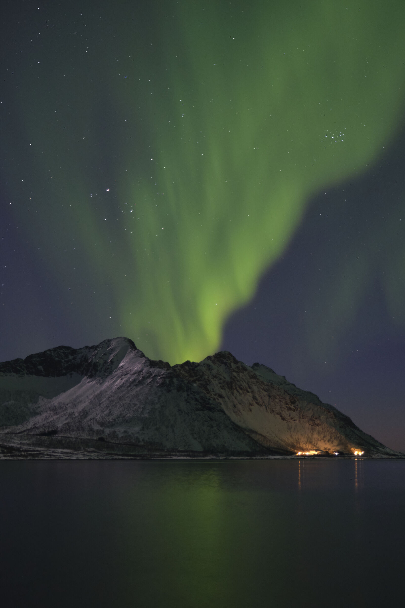 Green volcano