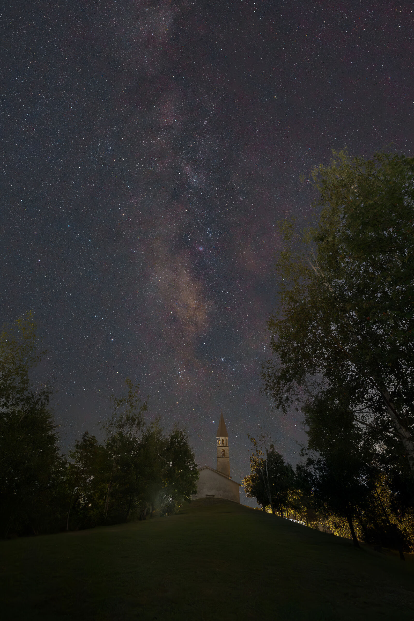The church among the stars