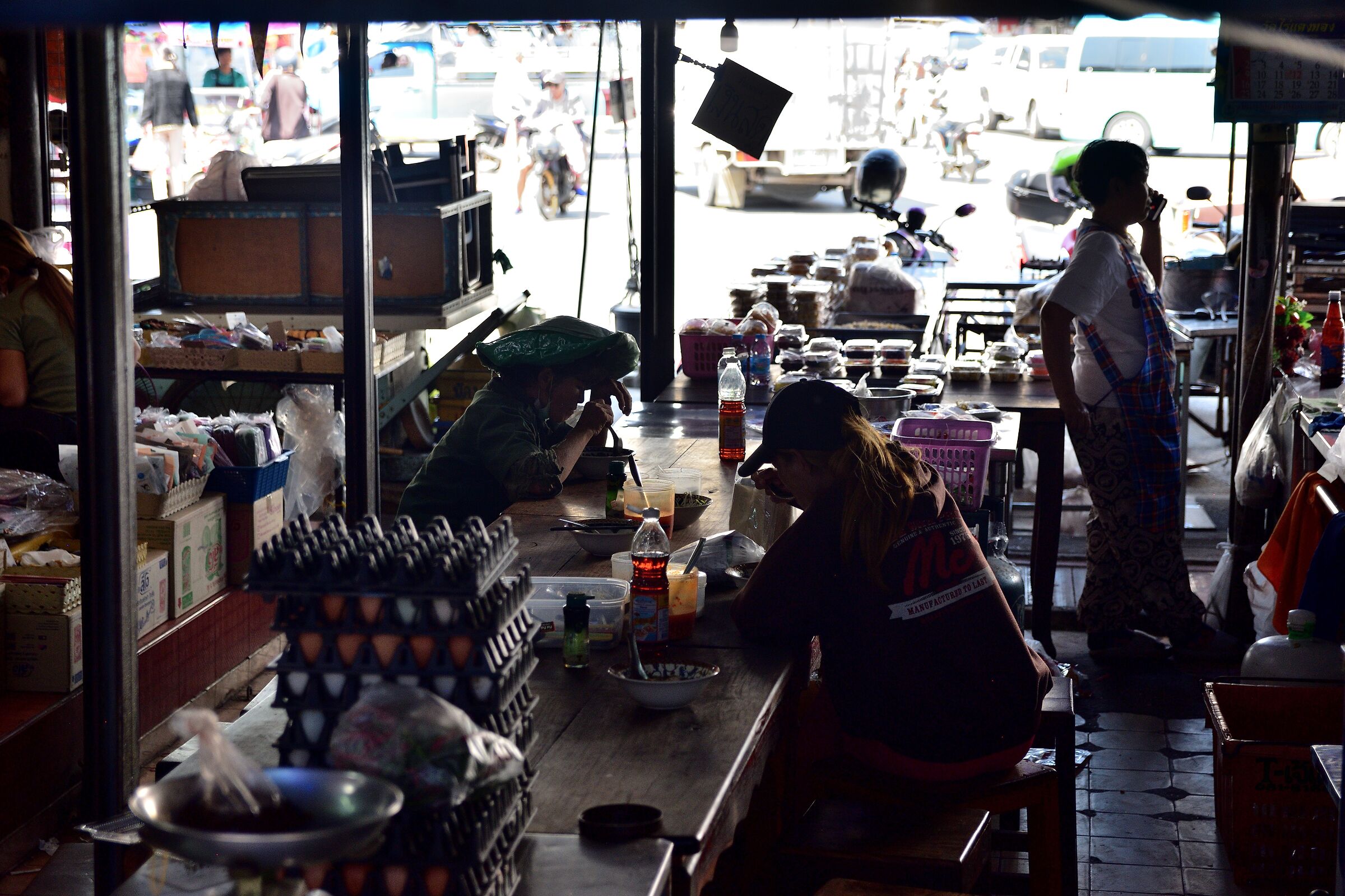 Backstage the market