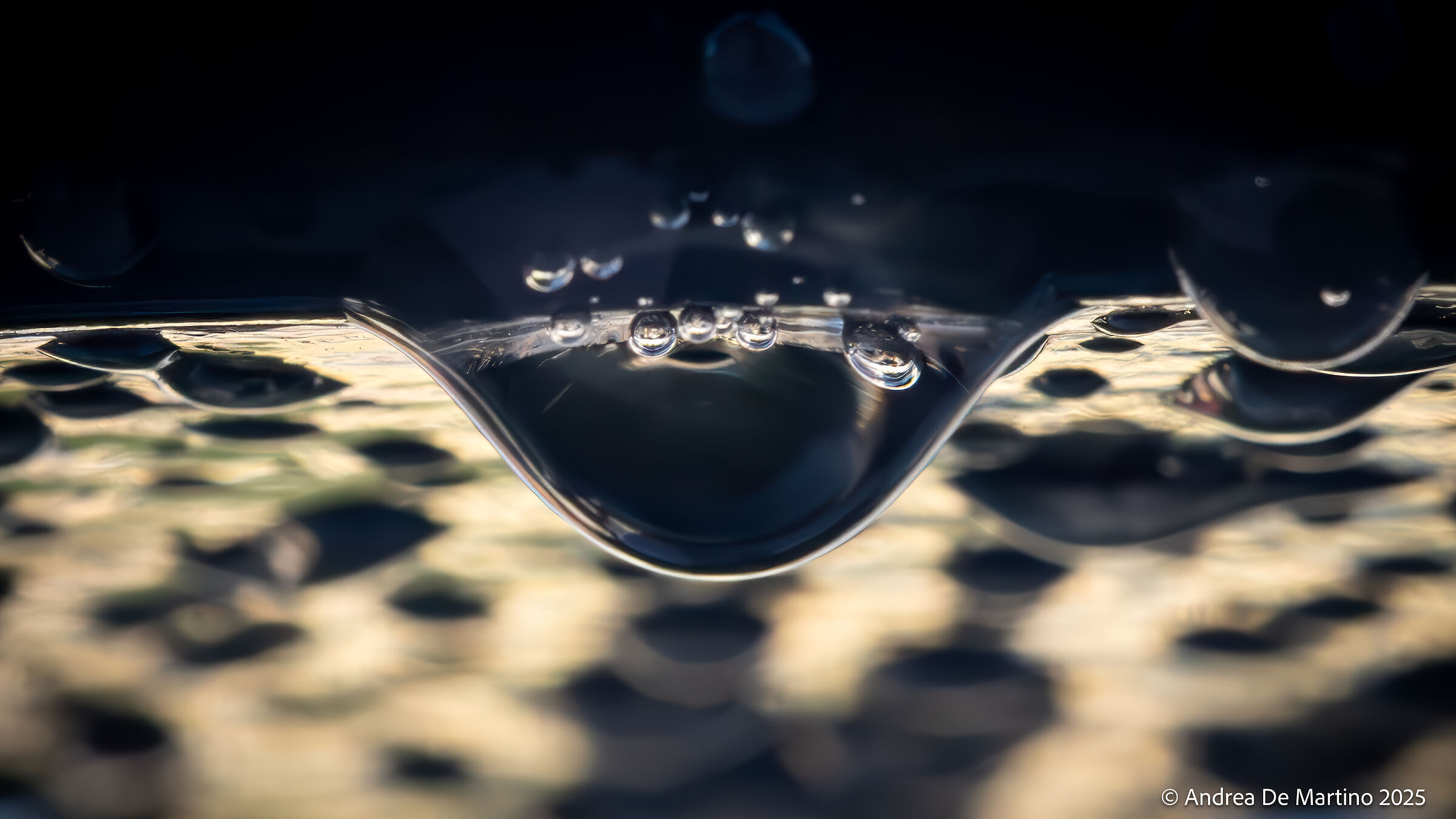 Pioggia sulla ringhiera