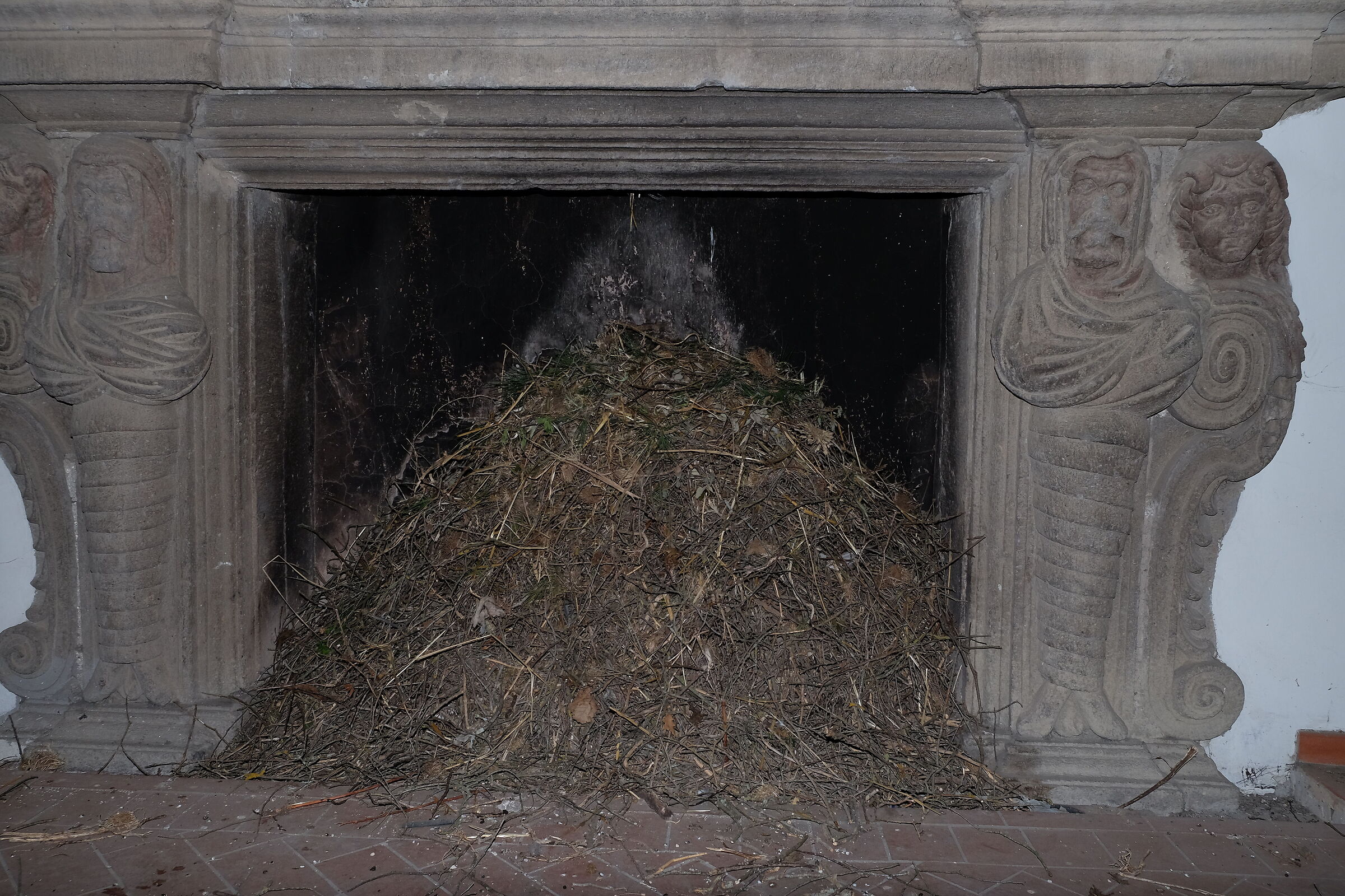 The impossible work of a pair of storks