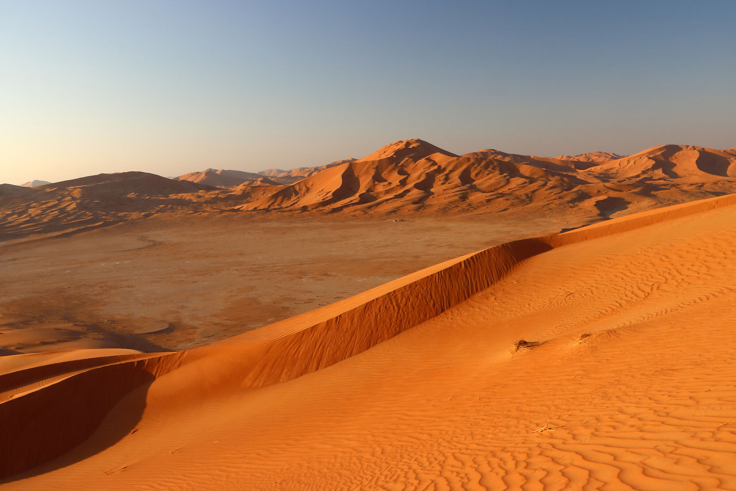morning lights in Rub al Khali