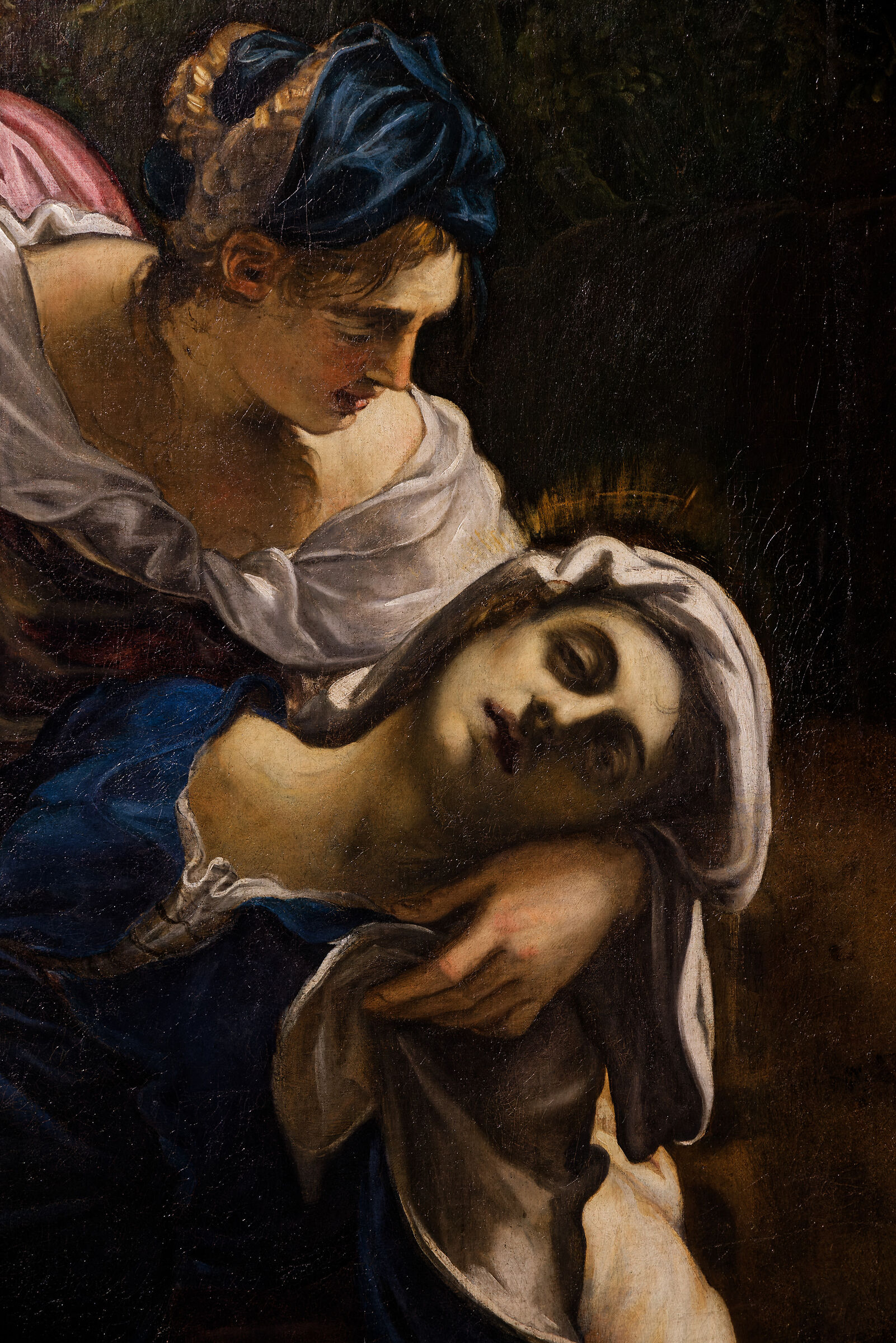 Tintoretto - deposizione (particolare)