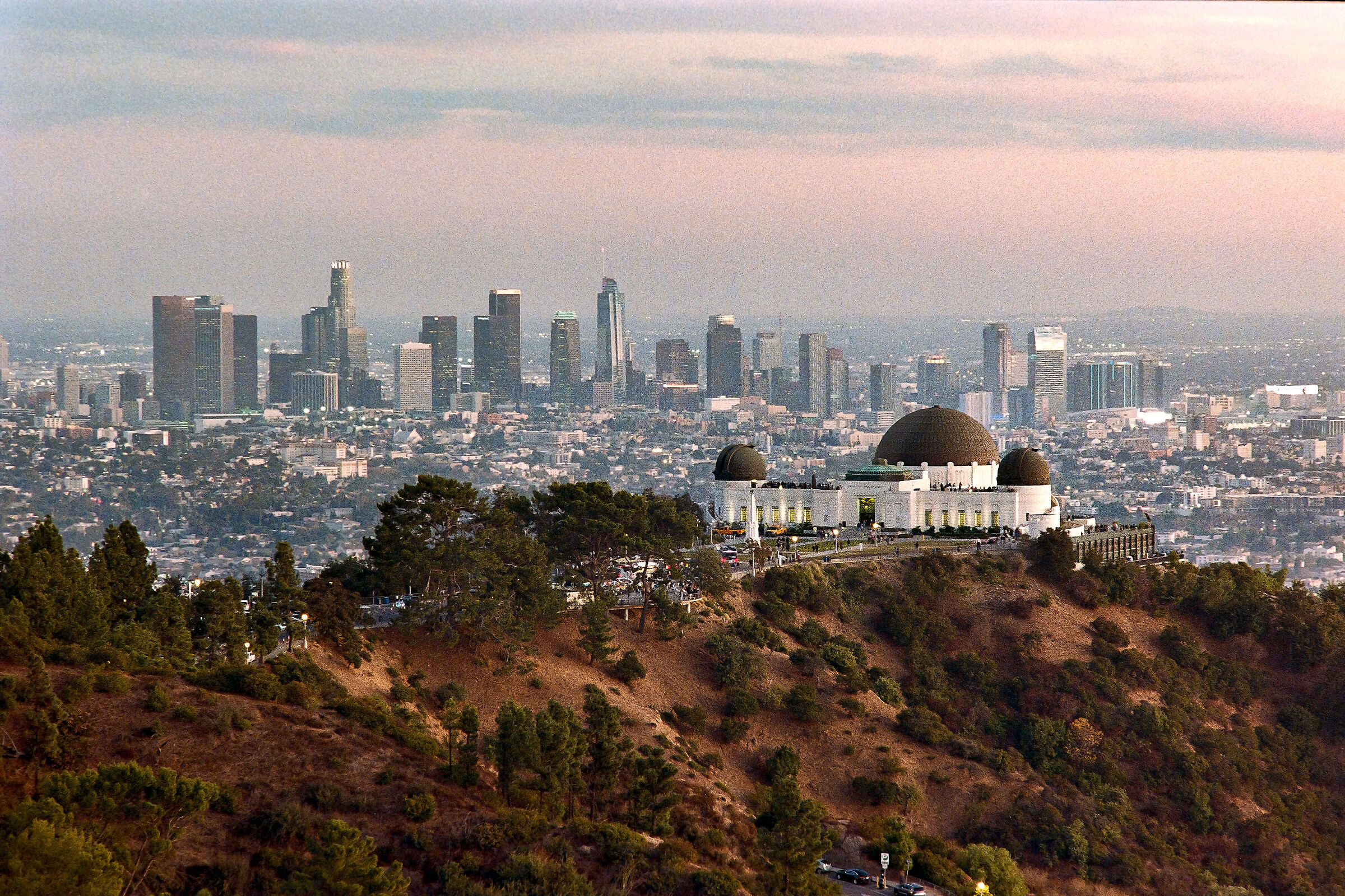 Griffith and Downtown on Kodak Gold
