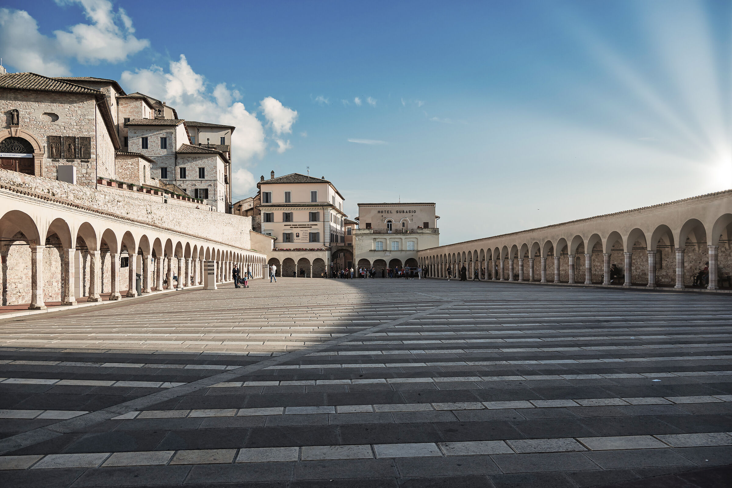 Assisi la cattedrale di S. Francesco