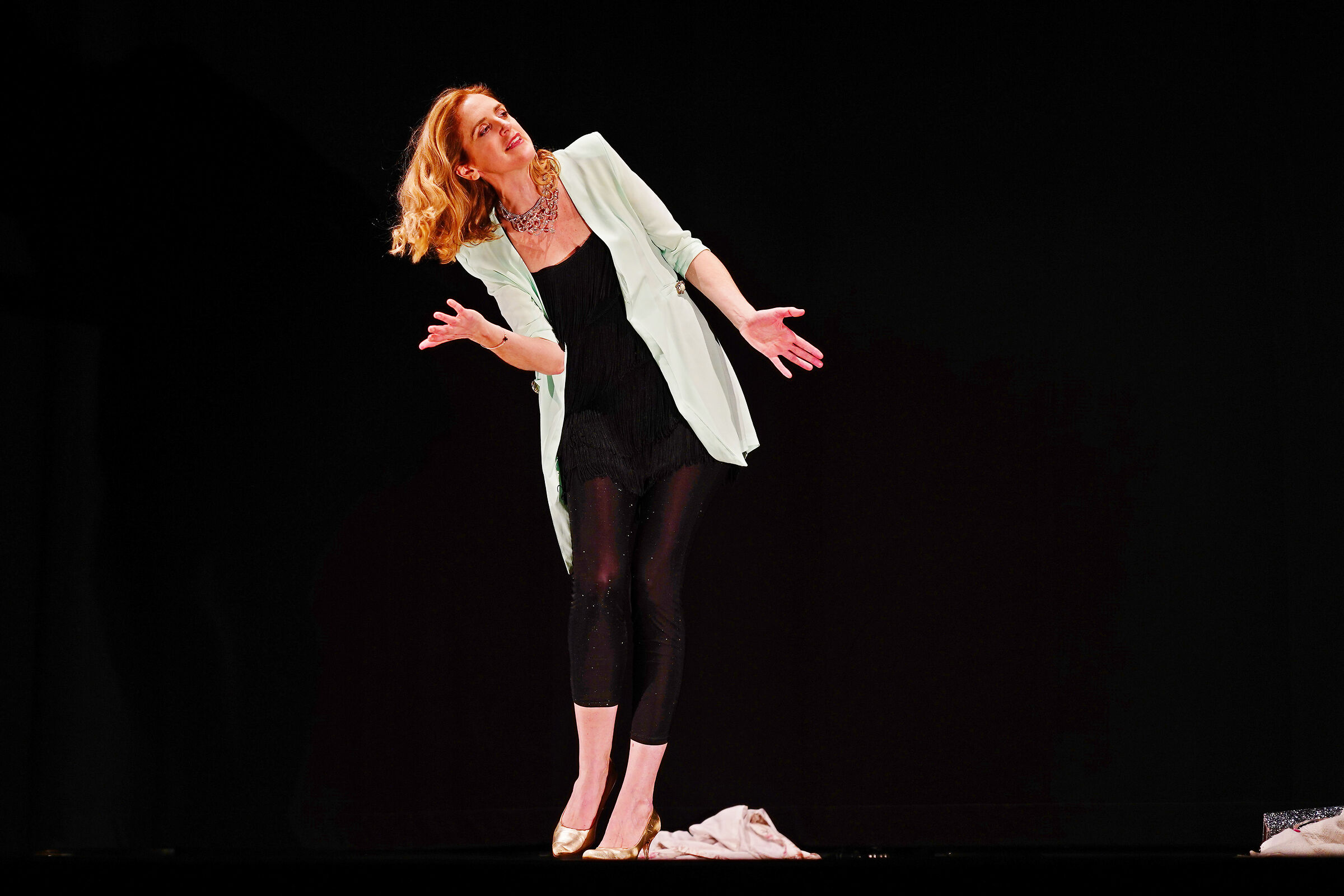 Ippolita Baldini on stage