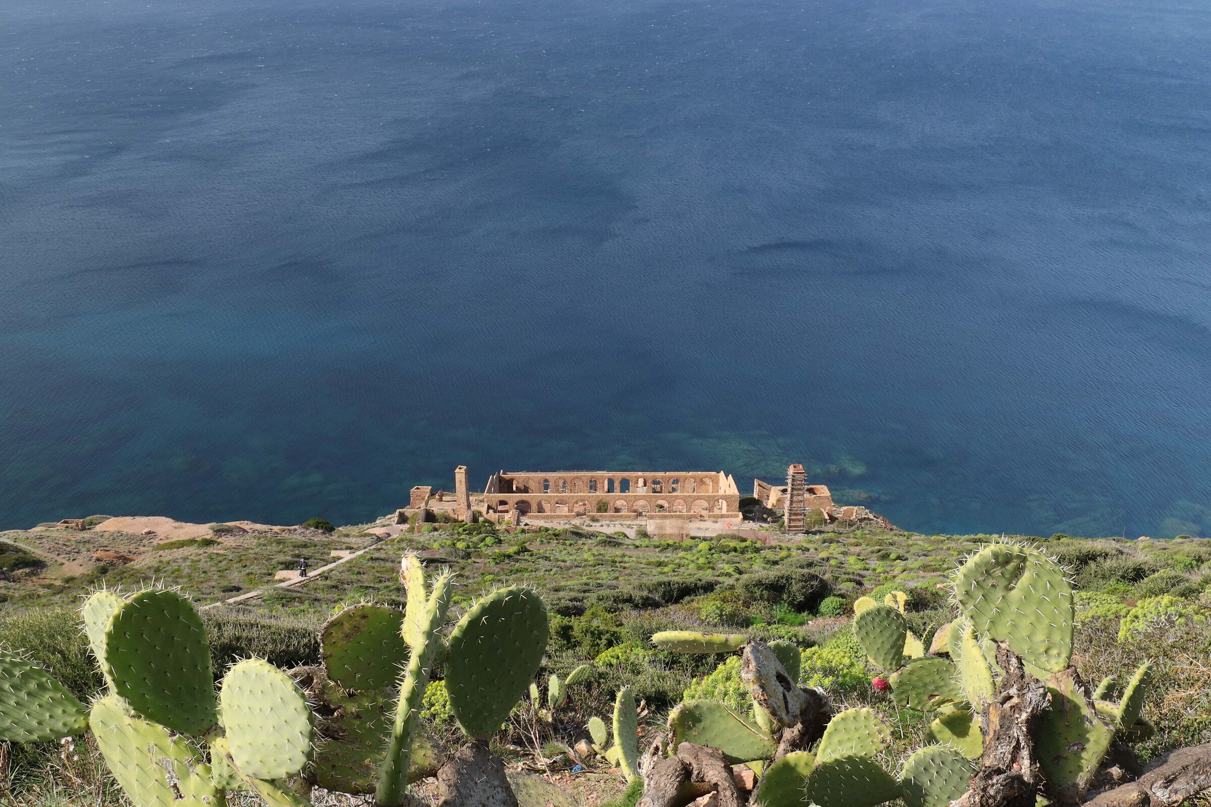 Overview over Porto Flavia