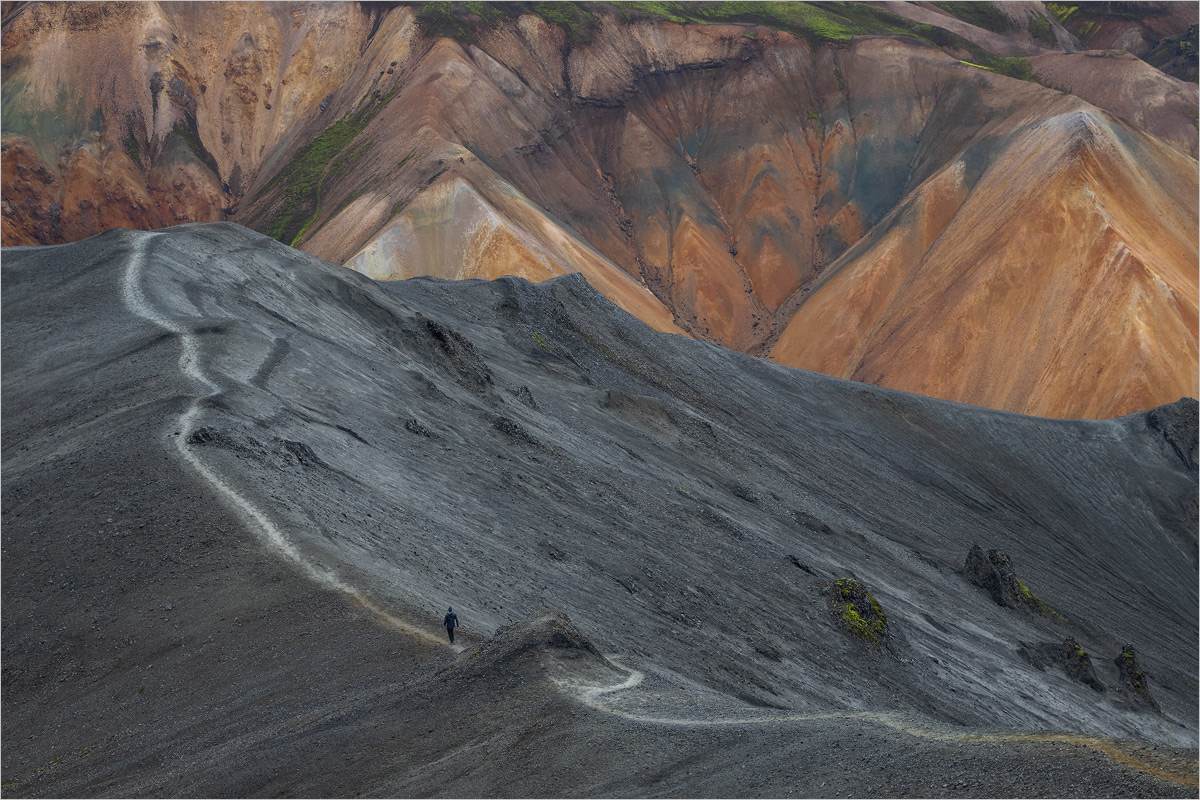 On the Ashes of Bláhnúkur