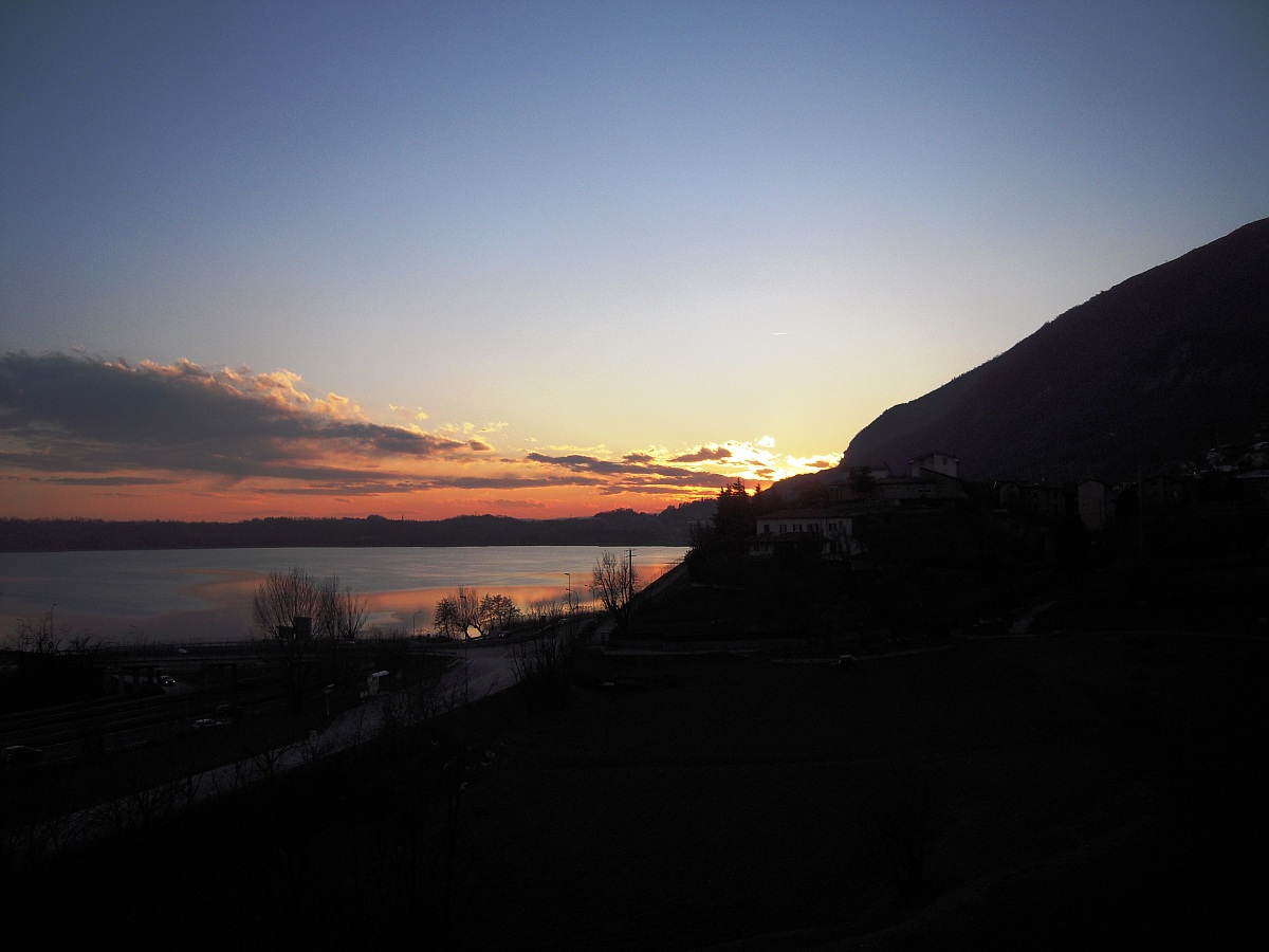Il lago di Isella da casa mia