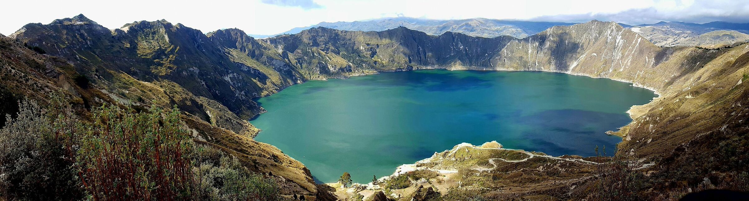 Quilotoa - Ecuador - Lake of volcanic origin