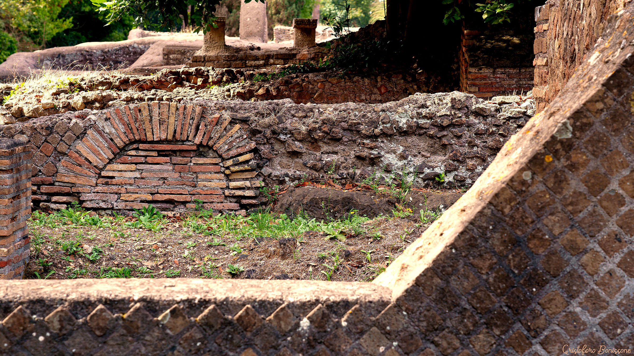 Tramonto A Ostia Antica