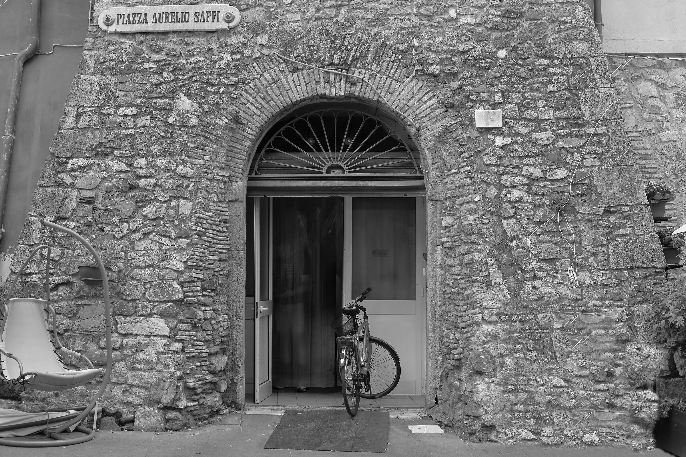Cyclist relax