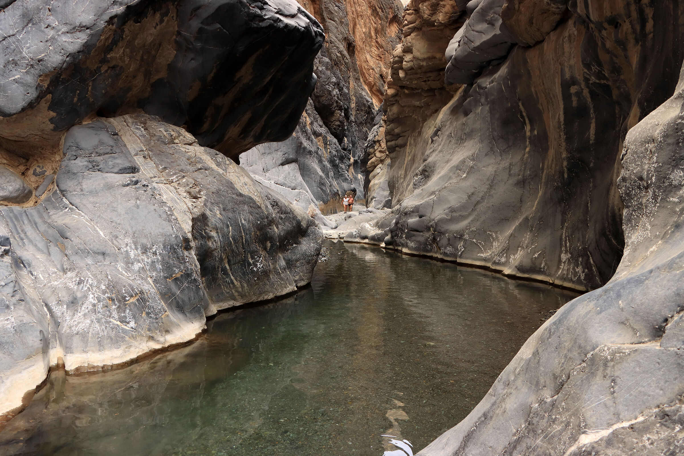 Canyons in the deserts