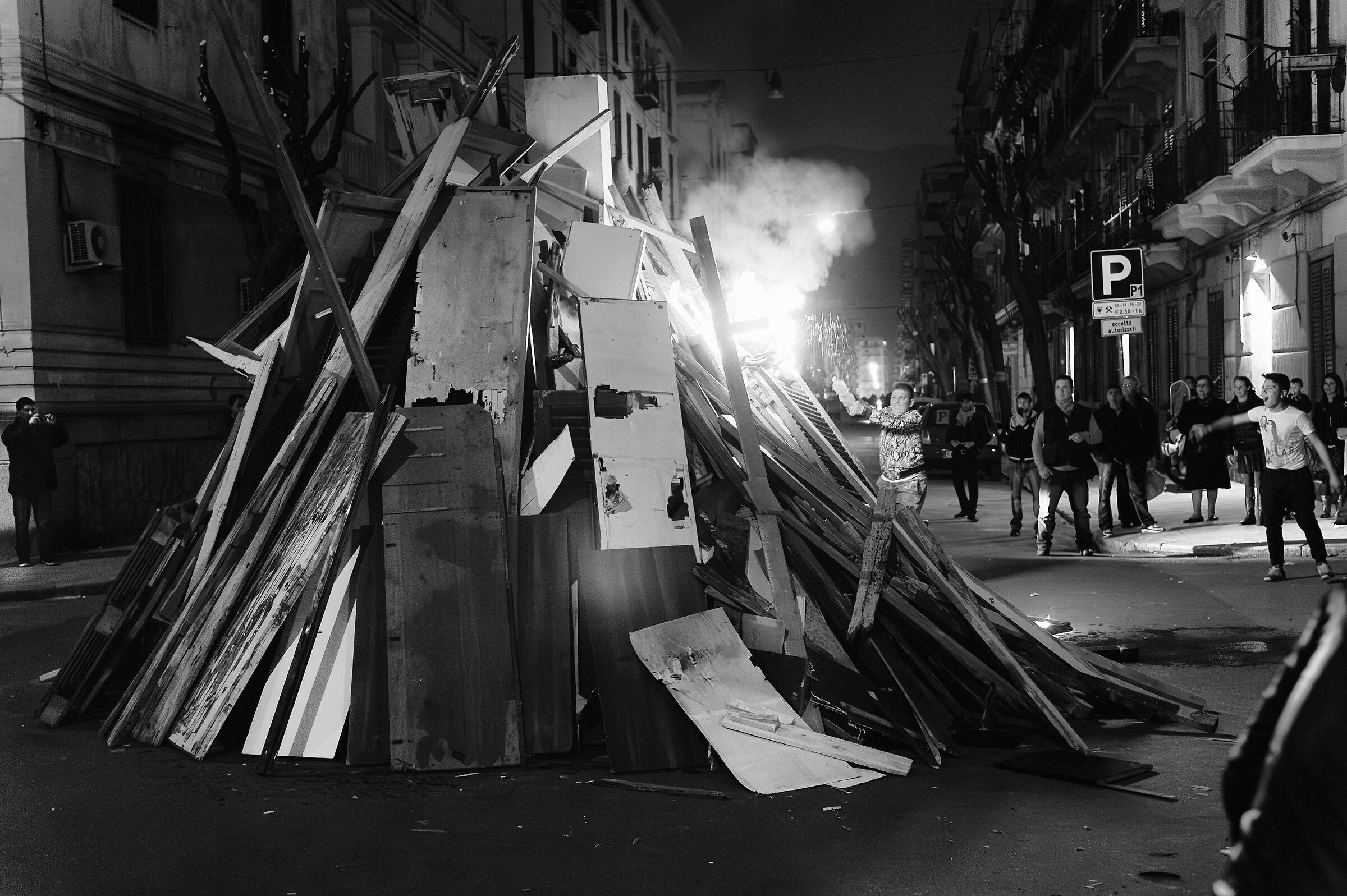 La Vampa di San Giuseppe 1 (The bonfire in the city)