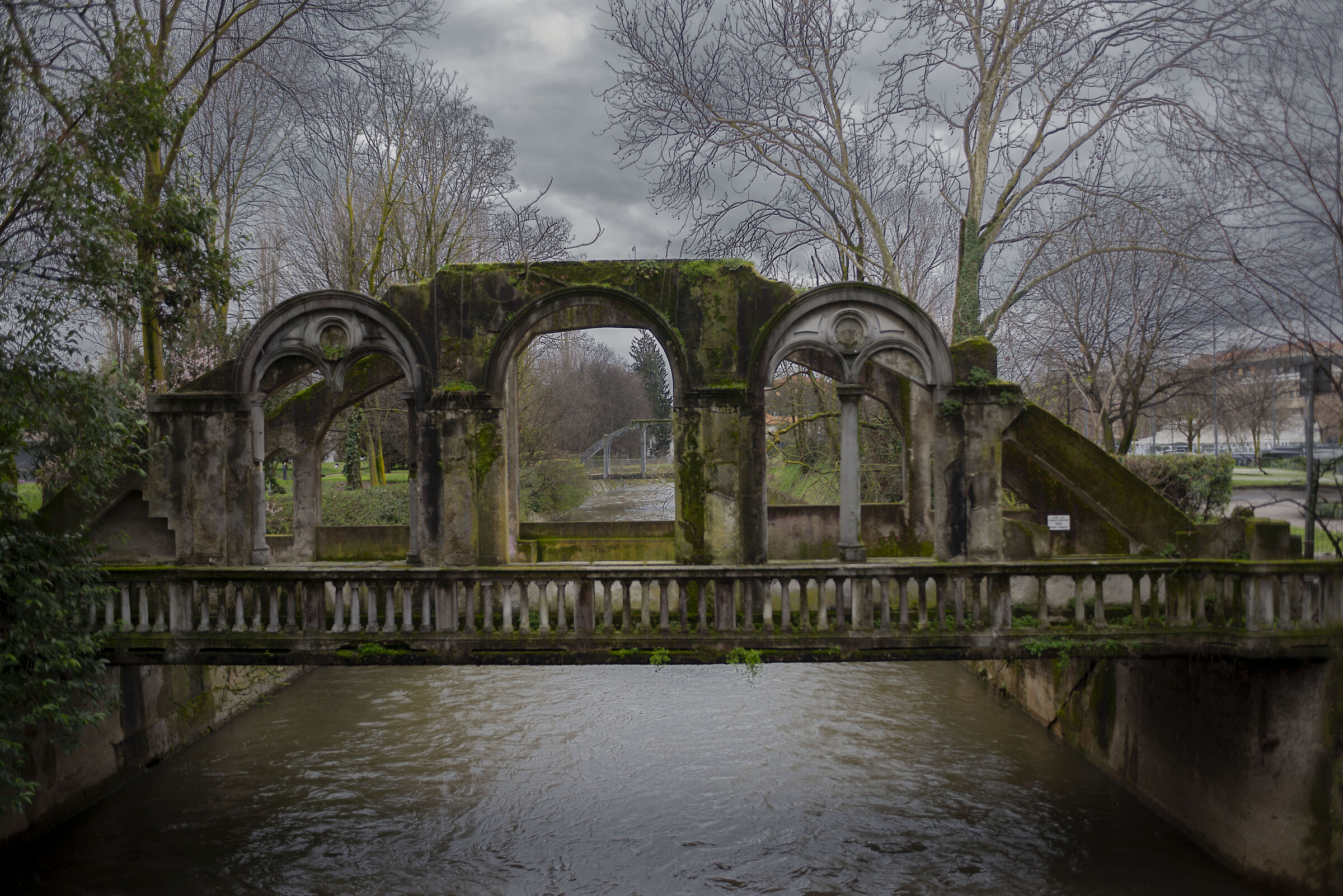 Bridge in memory of the former Dell'acqua industrial