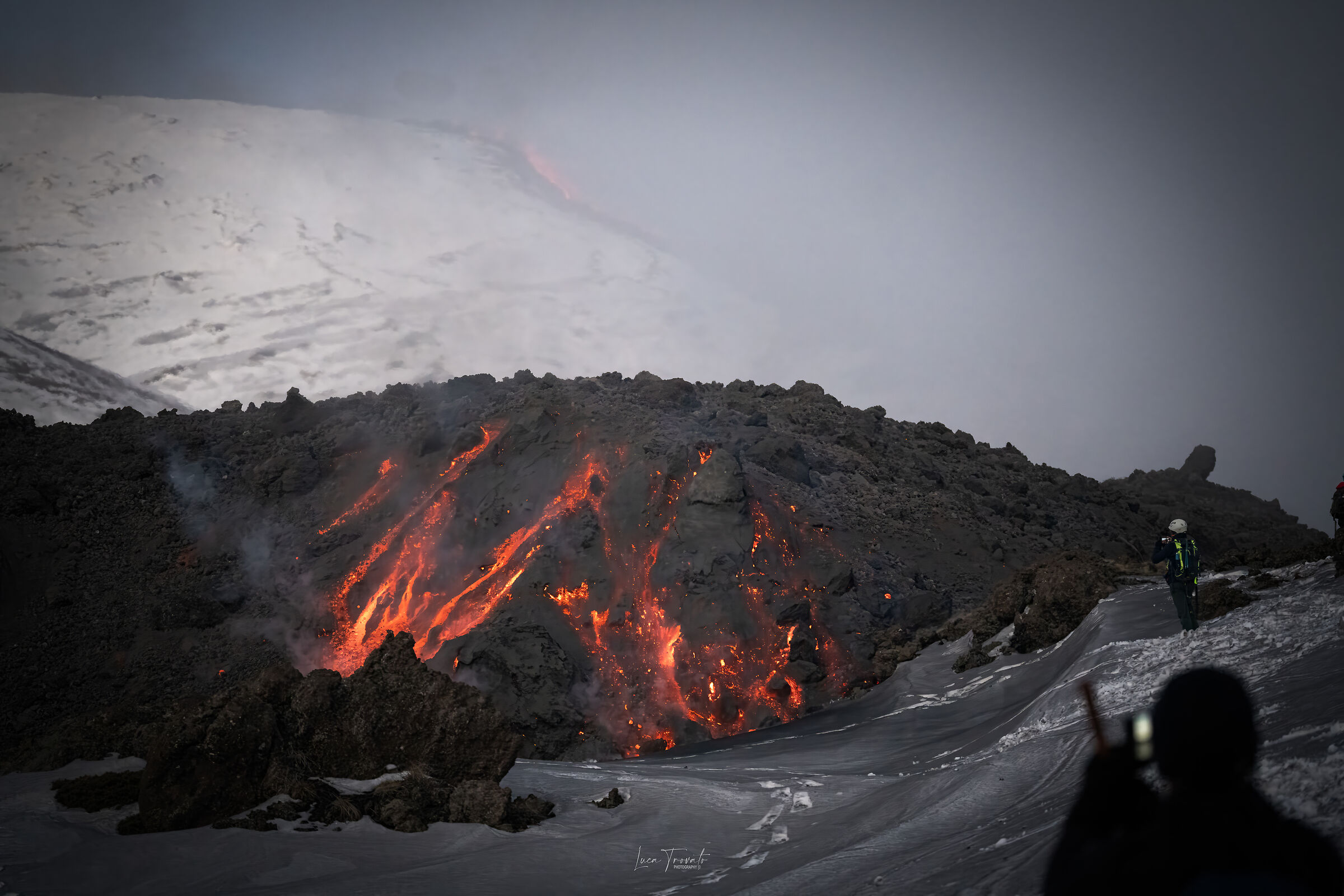 Etna. Eruzione 16 Febbraio 2025.