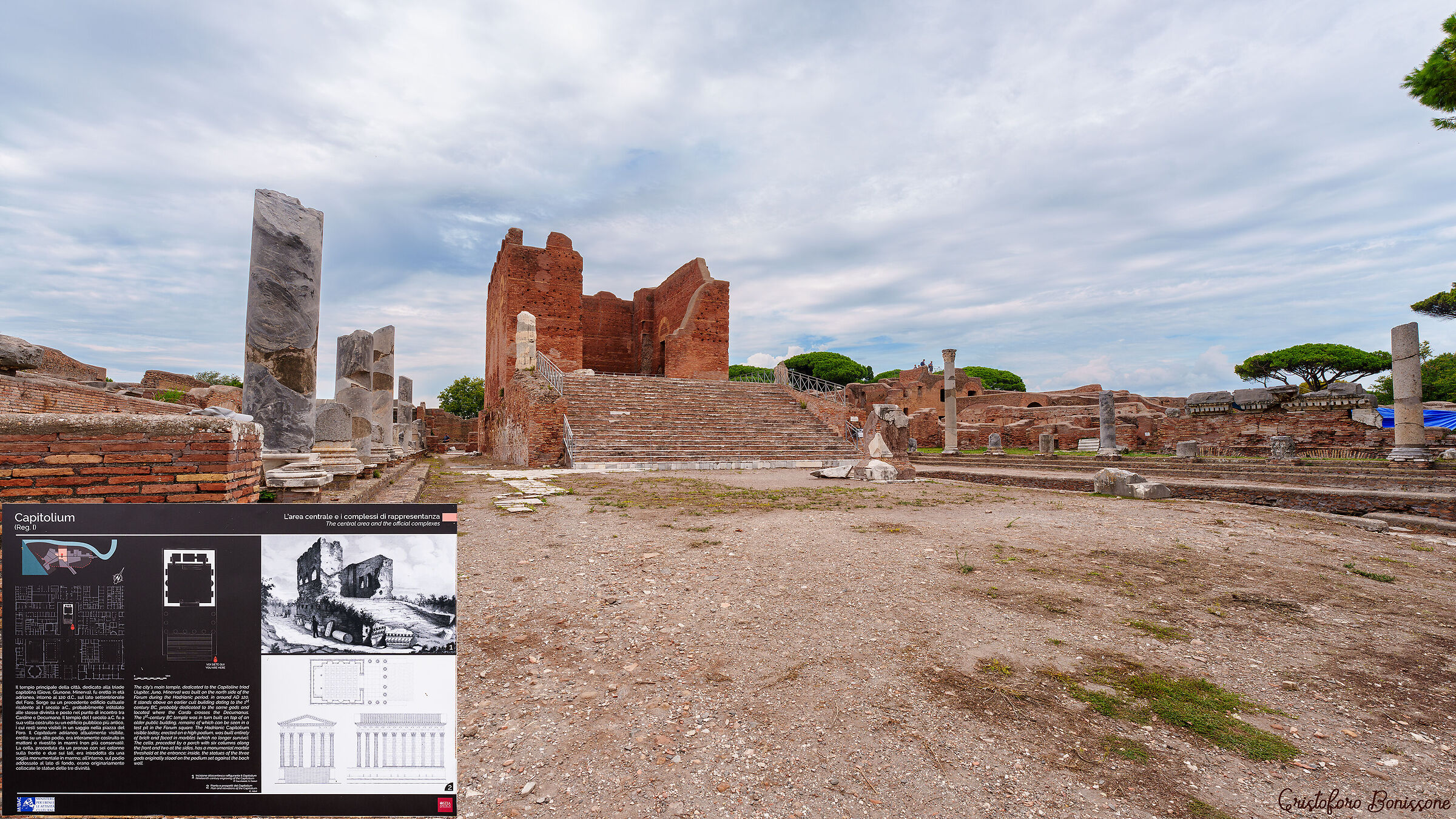 Capitolium Ostia Antica