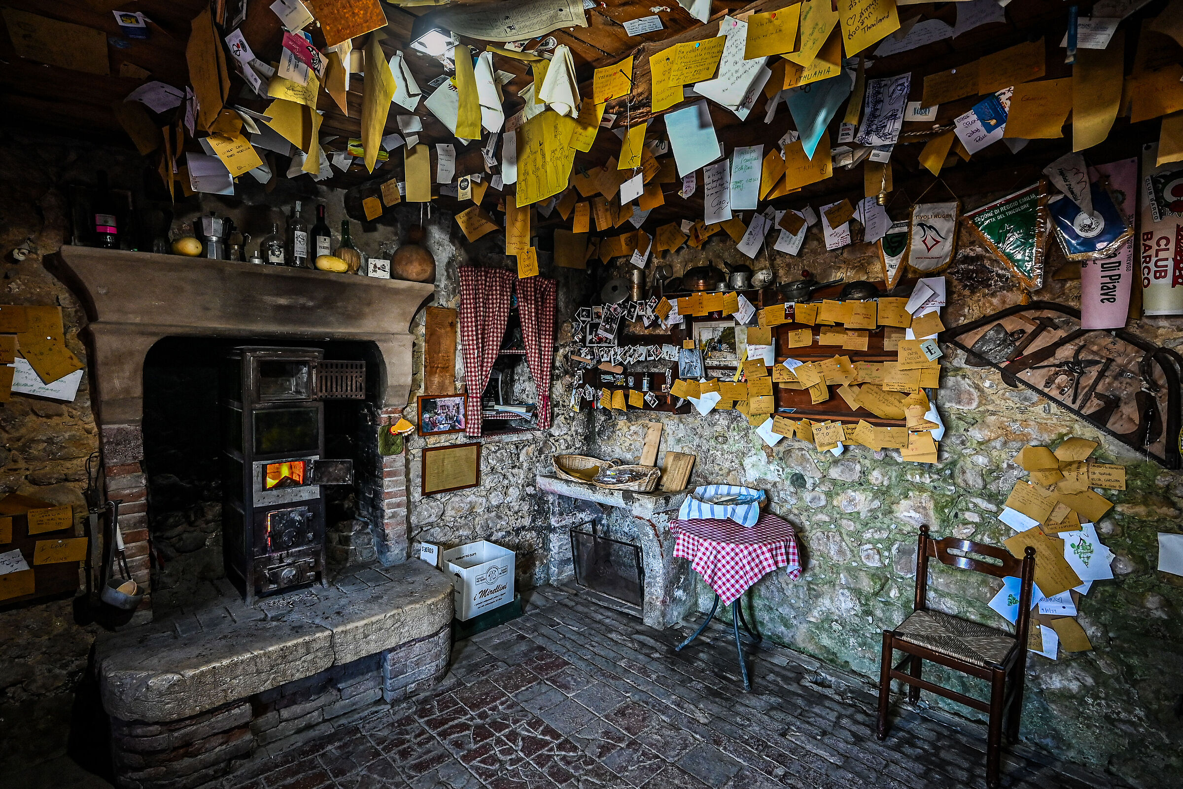 The Osteria without an innkeeper