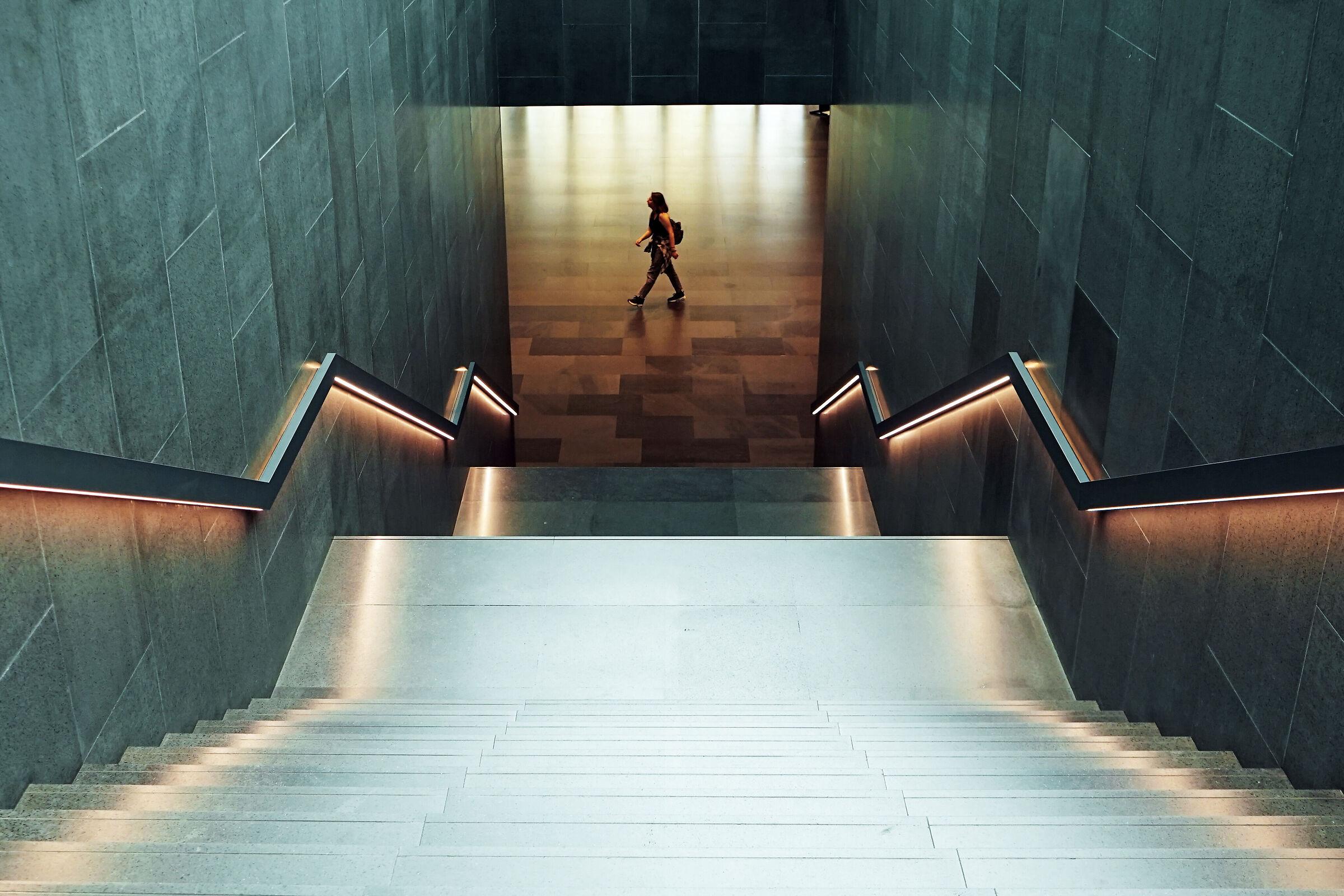 prospettiva a scendere