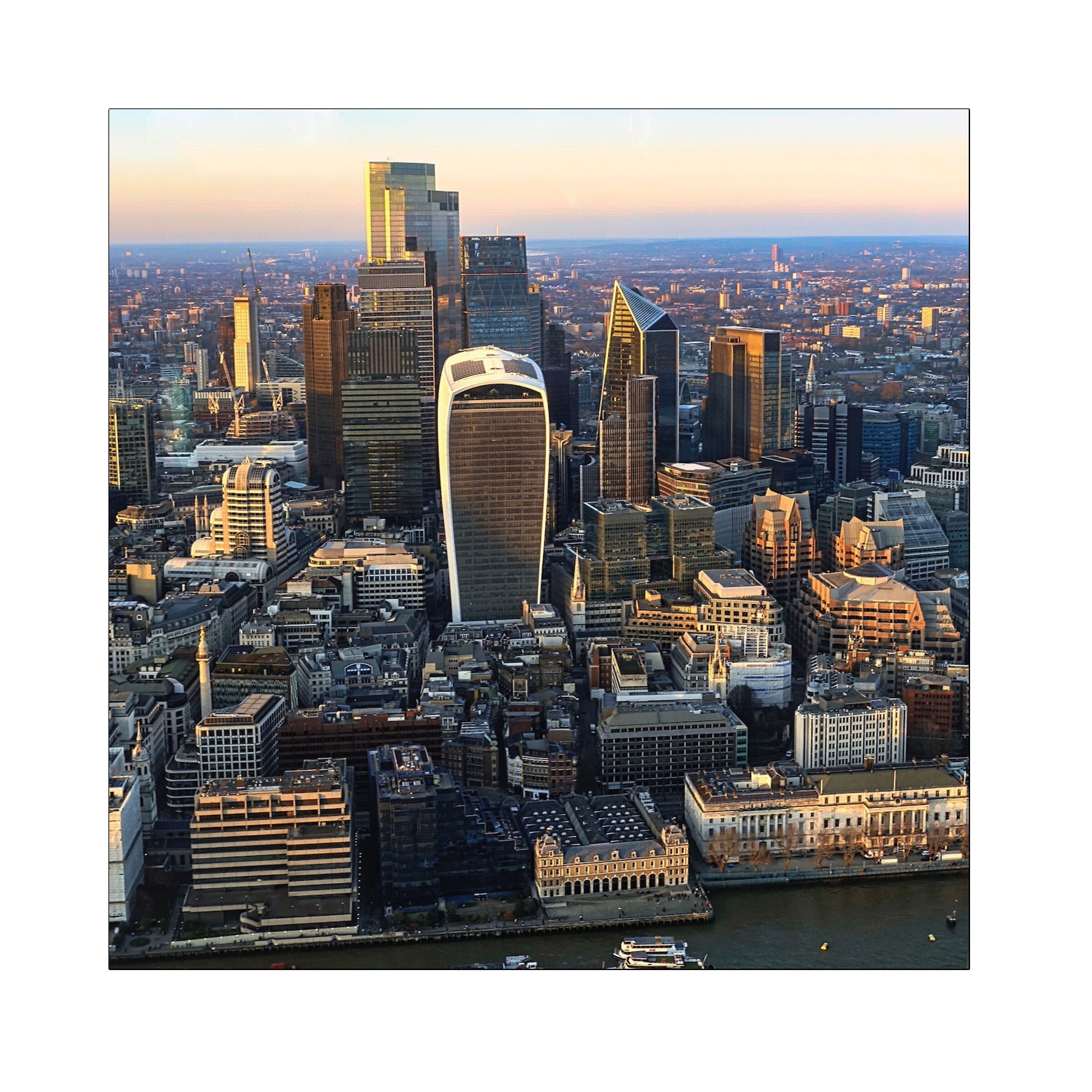 A view from the Shard