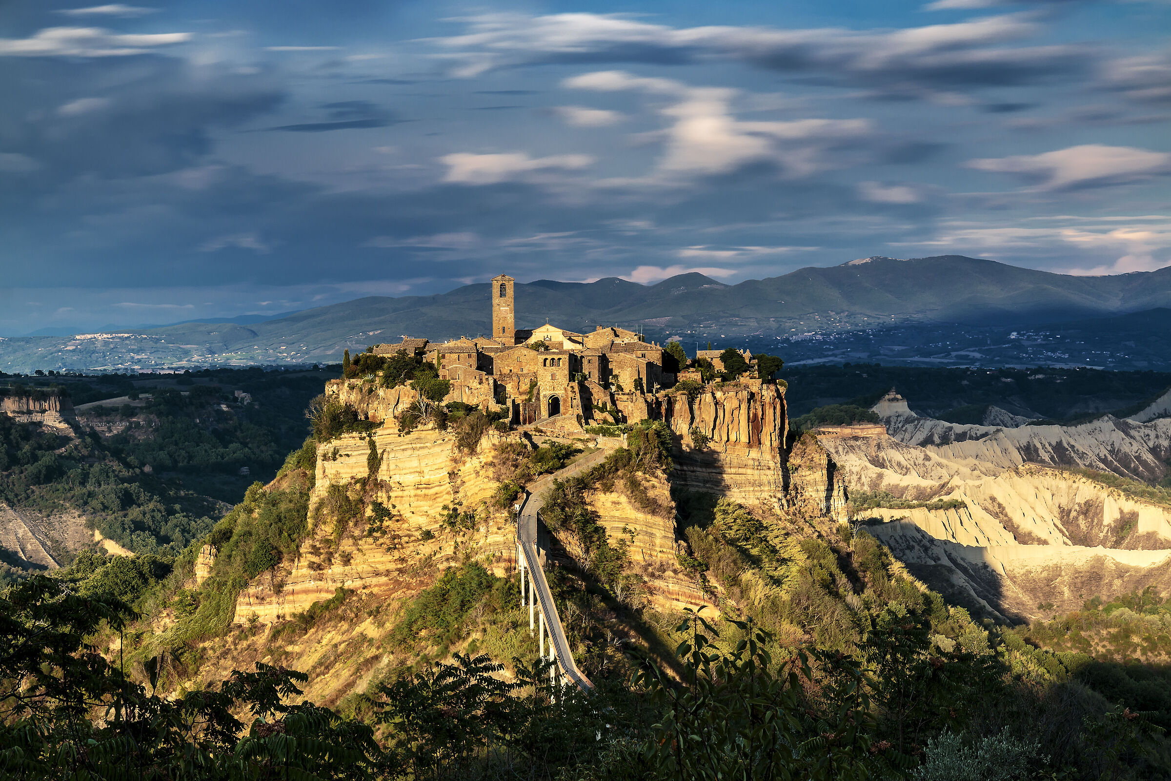 Sunset over the Dying City