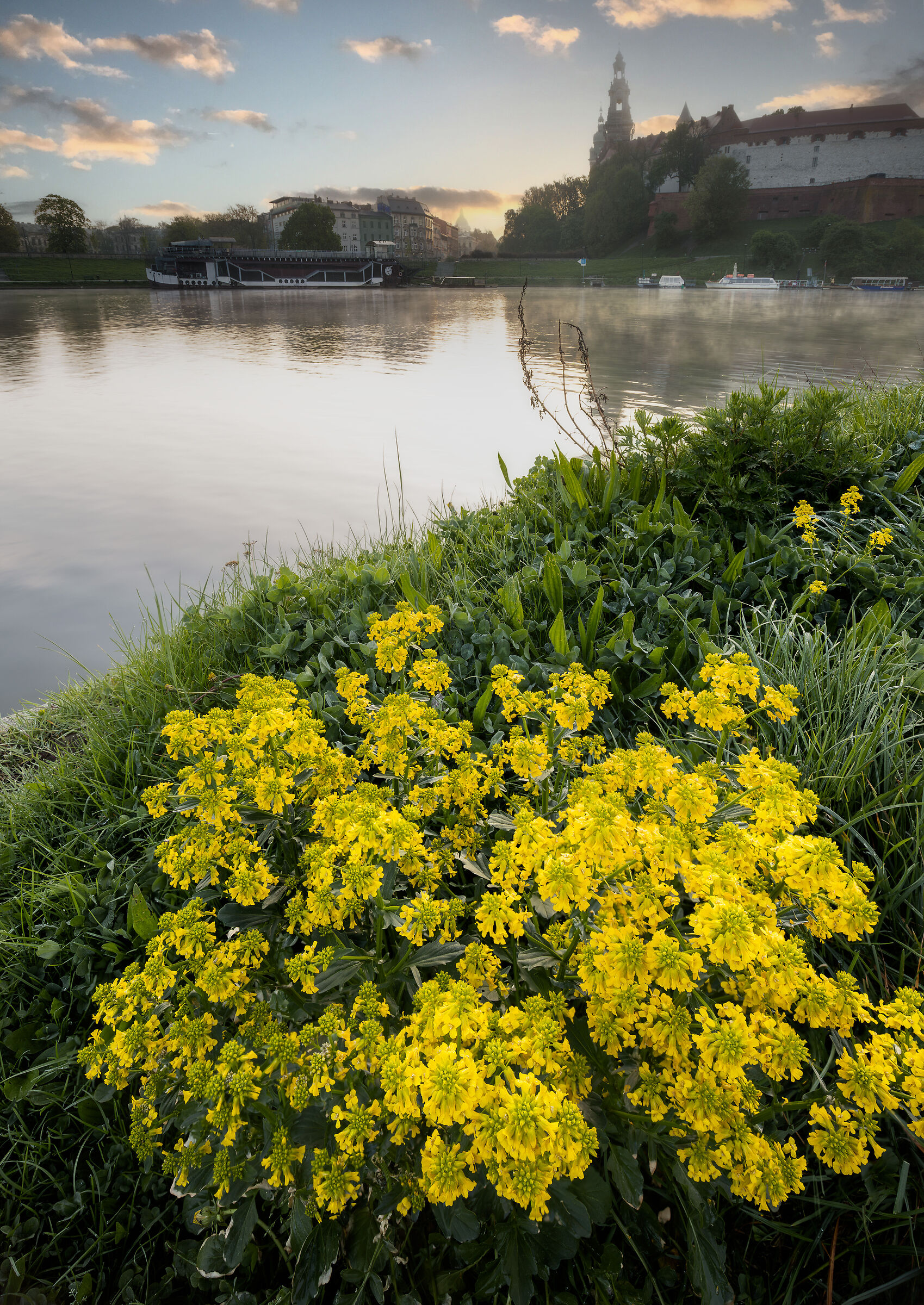Along the Vistula in Krakow