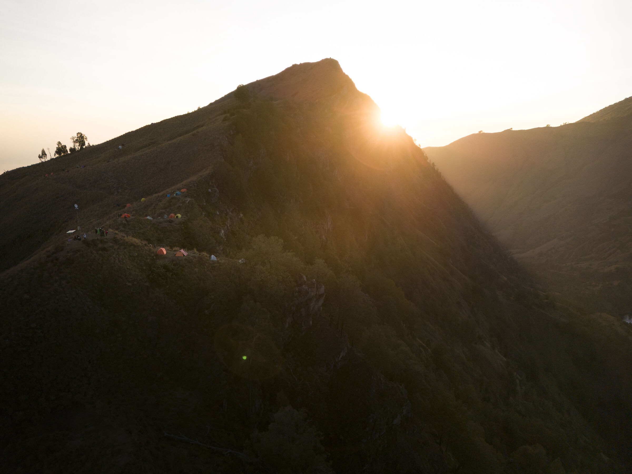 sunrise ranjani mountain